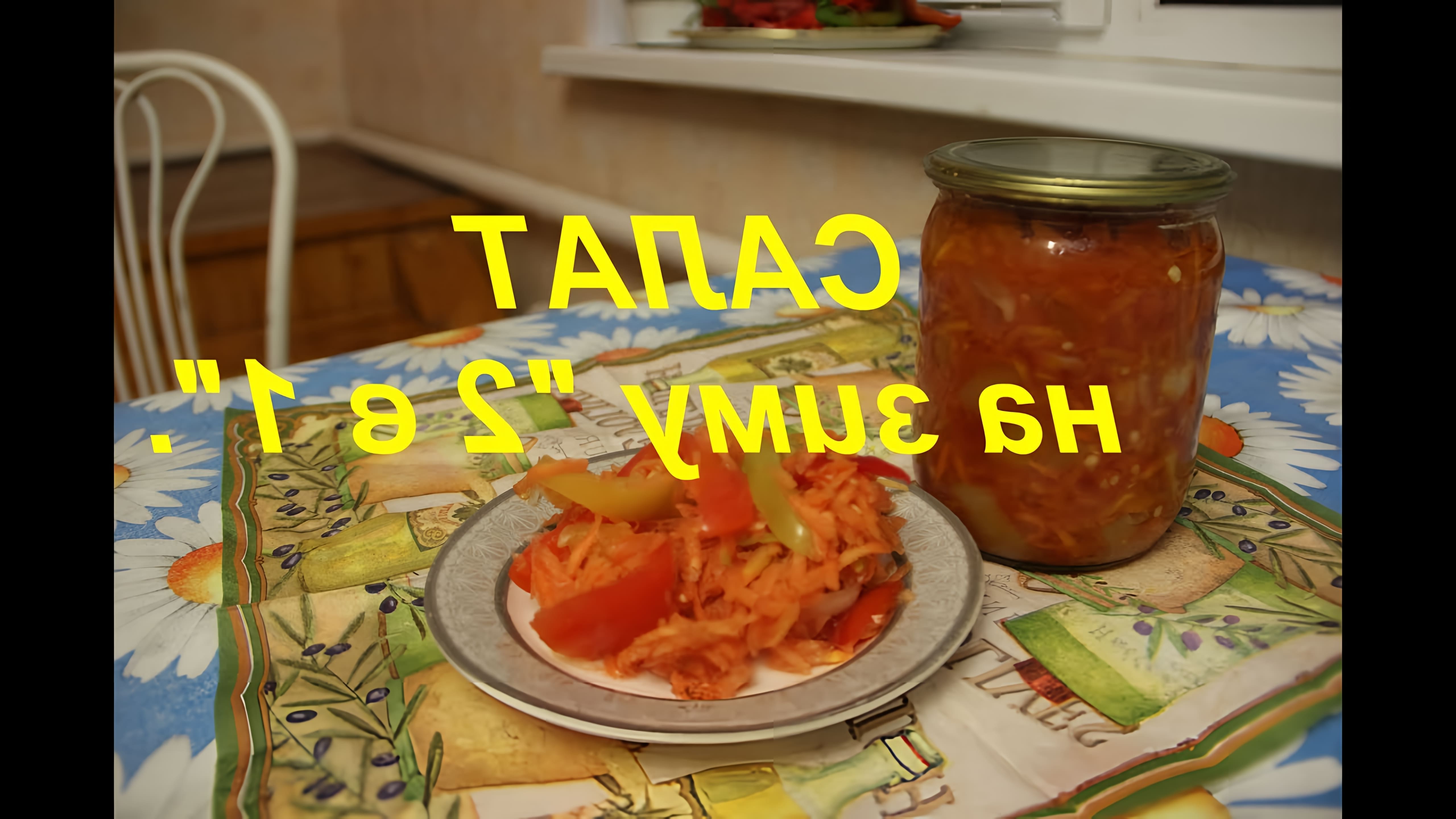 В этом видео Юлия предлагает рецепт салата "2 в 1", который можно использовать как салат или как заправку для других блюд