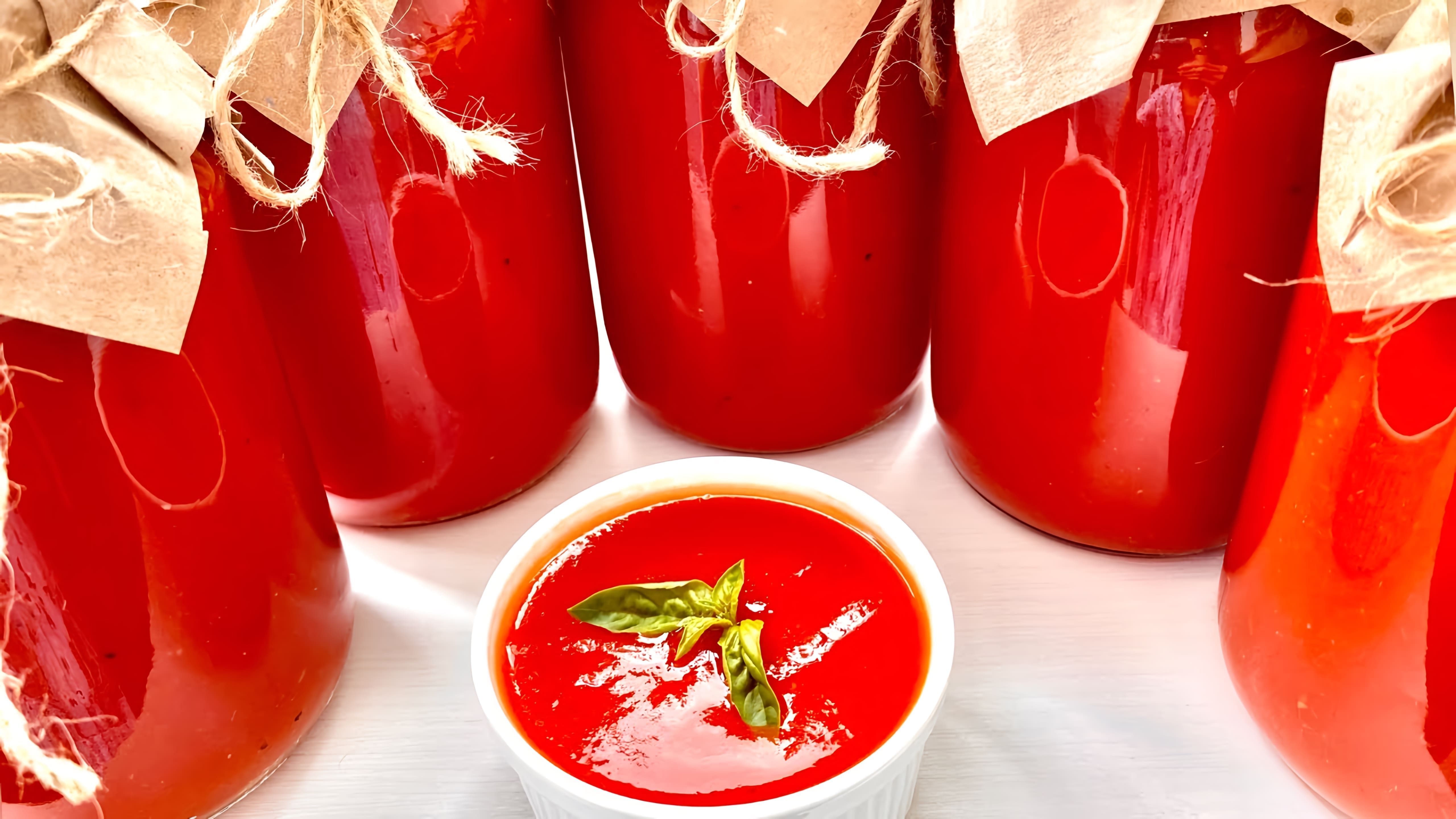 Итальянский томатный соус с базиликом - это рецепт, который можно приготовить дома