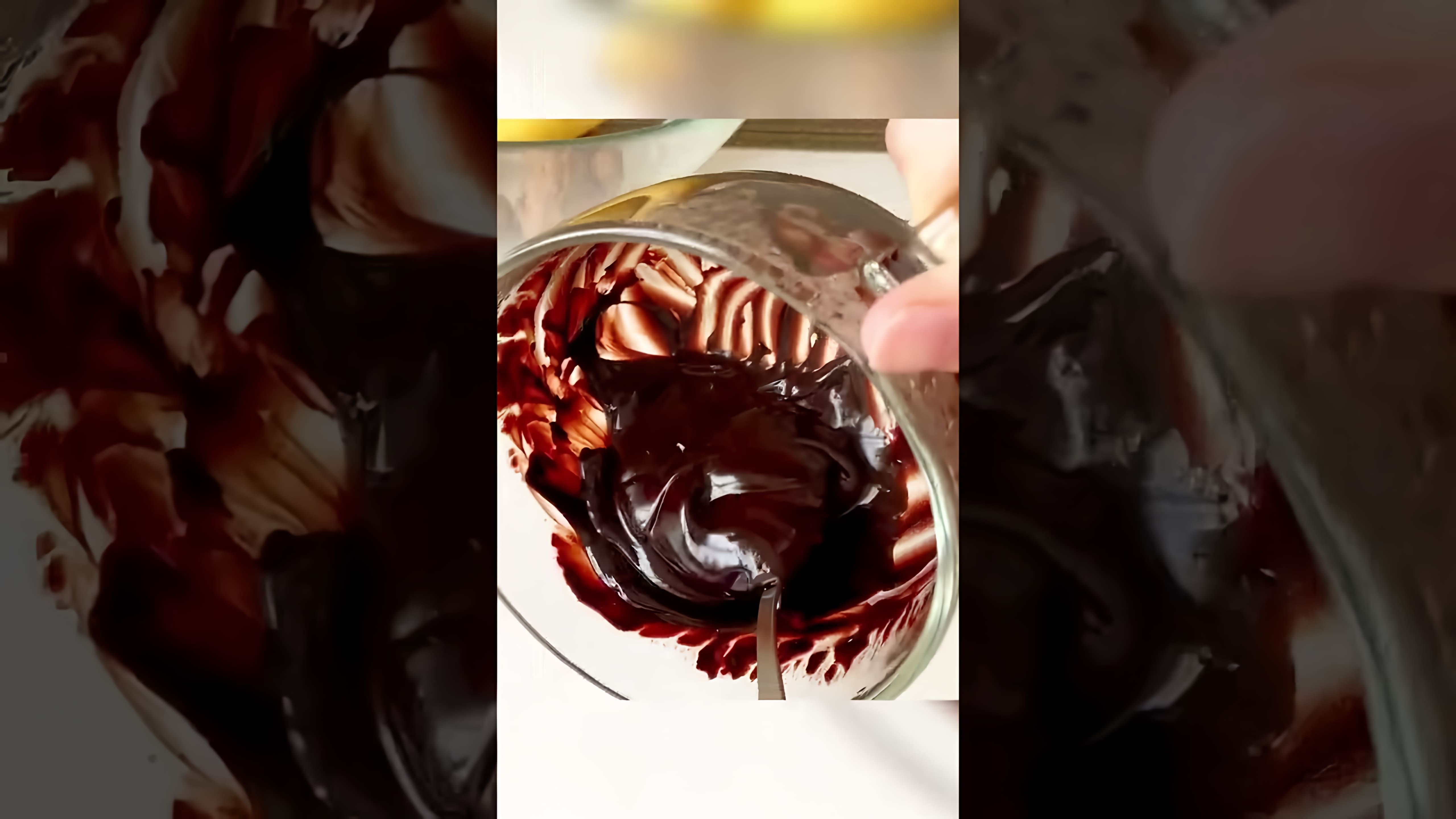 Видео как приготовить шоколадную глазурь или глазурь всего за 3 минуты без использования сахара
