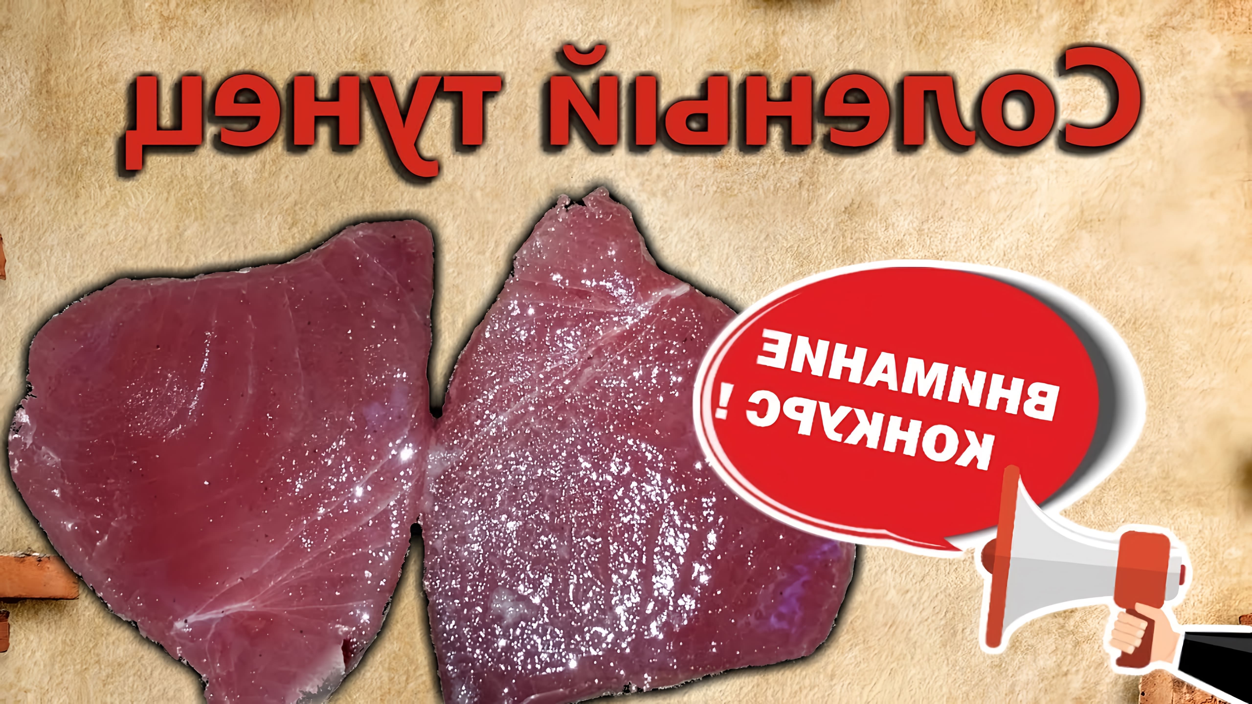 В этом видео демонстрируется простой рецепт приготовления соленого тунца