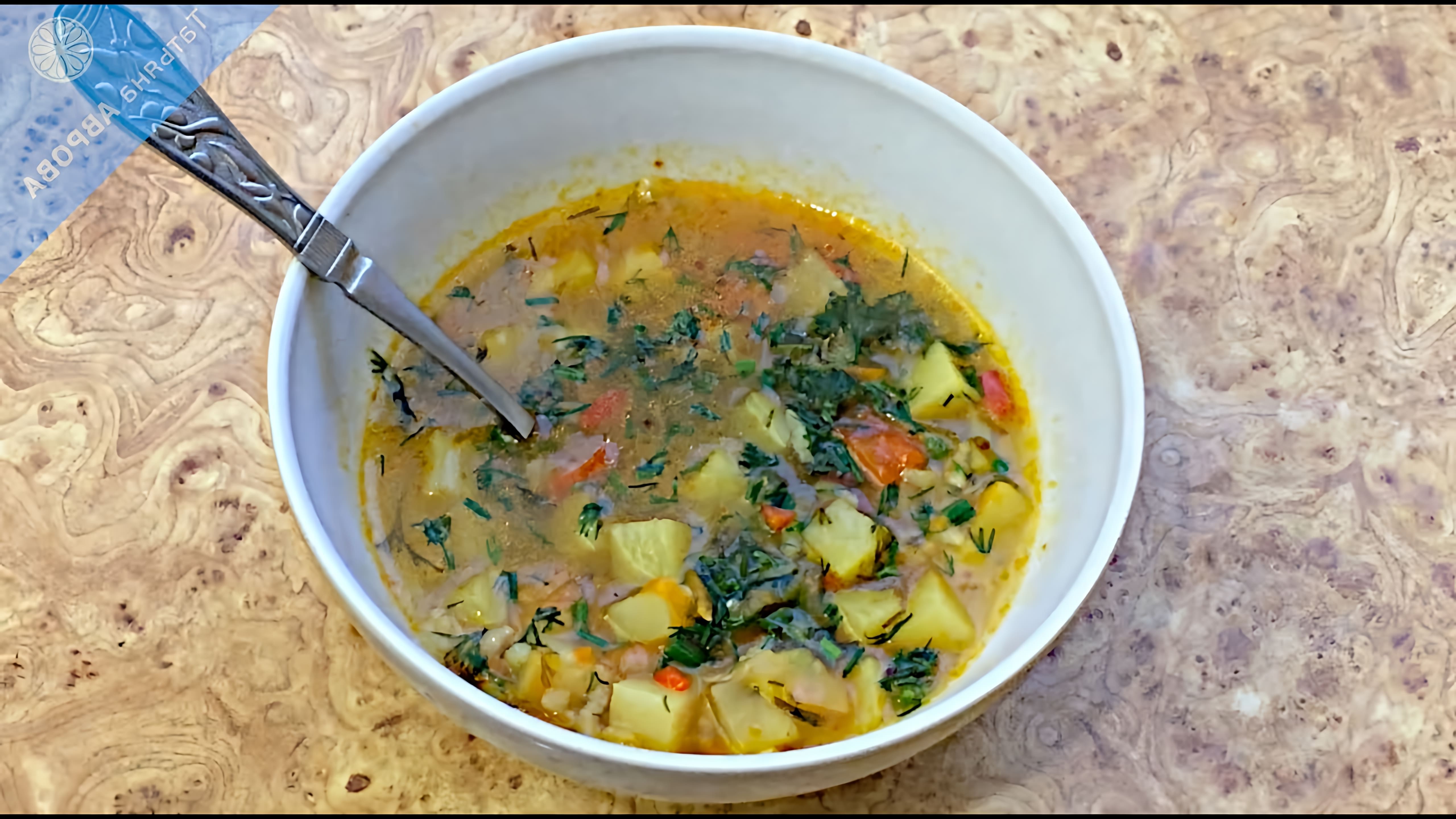 В этом видео демонстрируется рецепт приготовления простого, но очень вкусного овощного супа