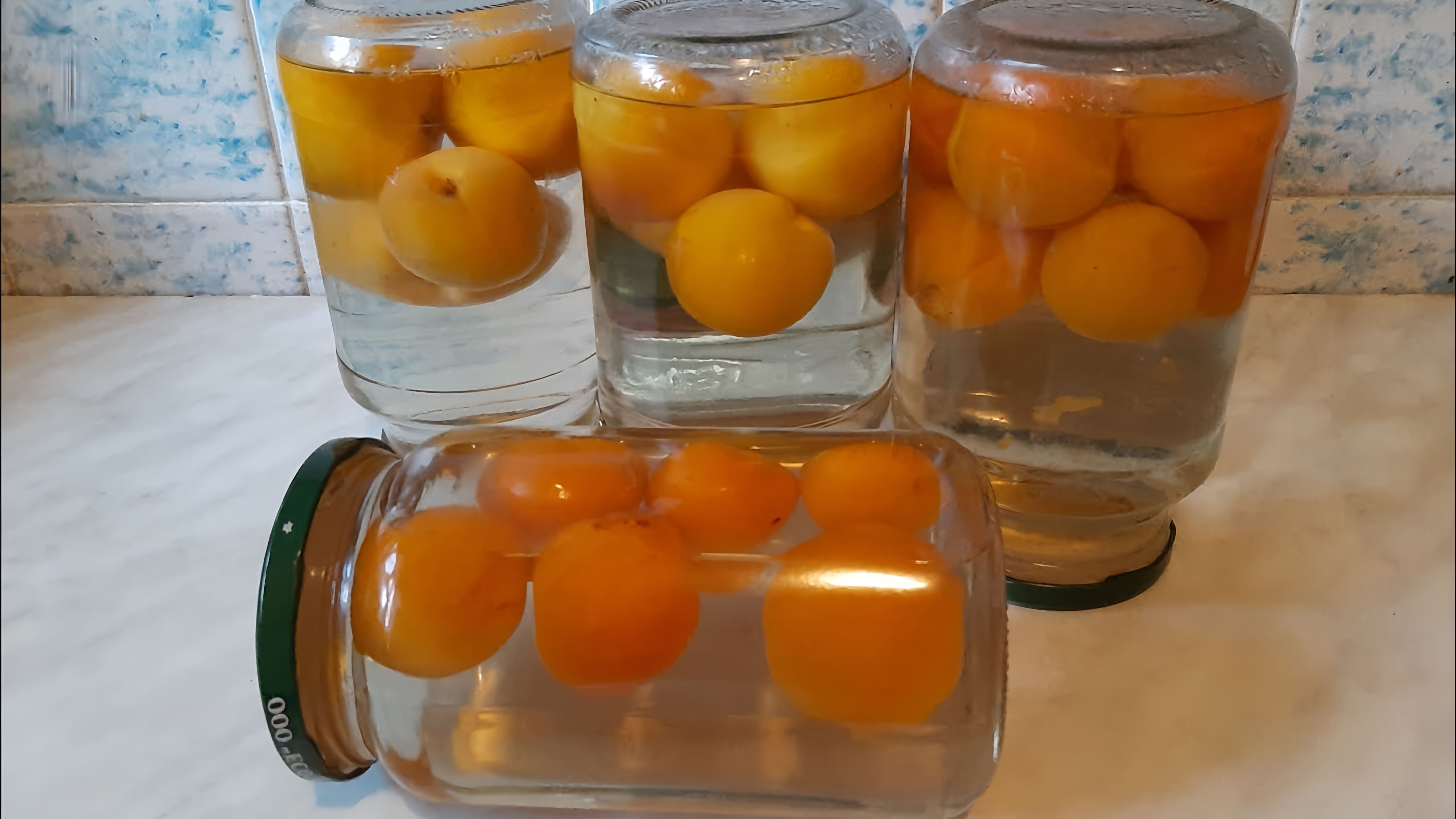 В этом видео-ролике будет показан простой и быстрый рецепт приготовления компотов из абрикосов и персиков на зиму