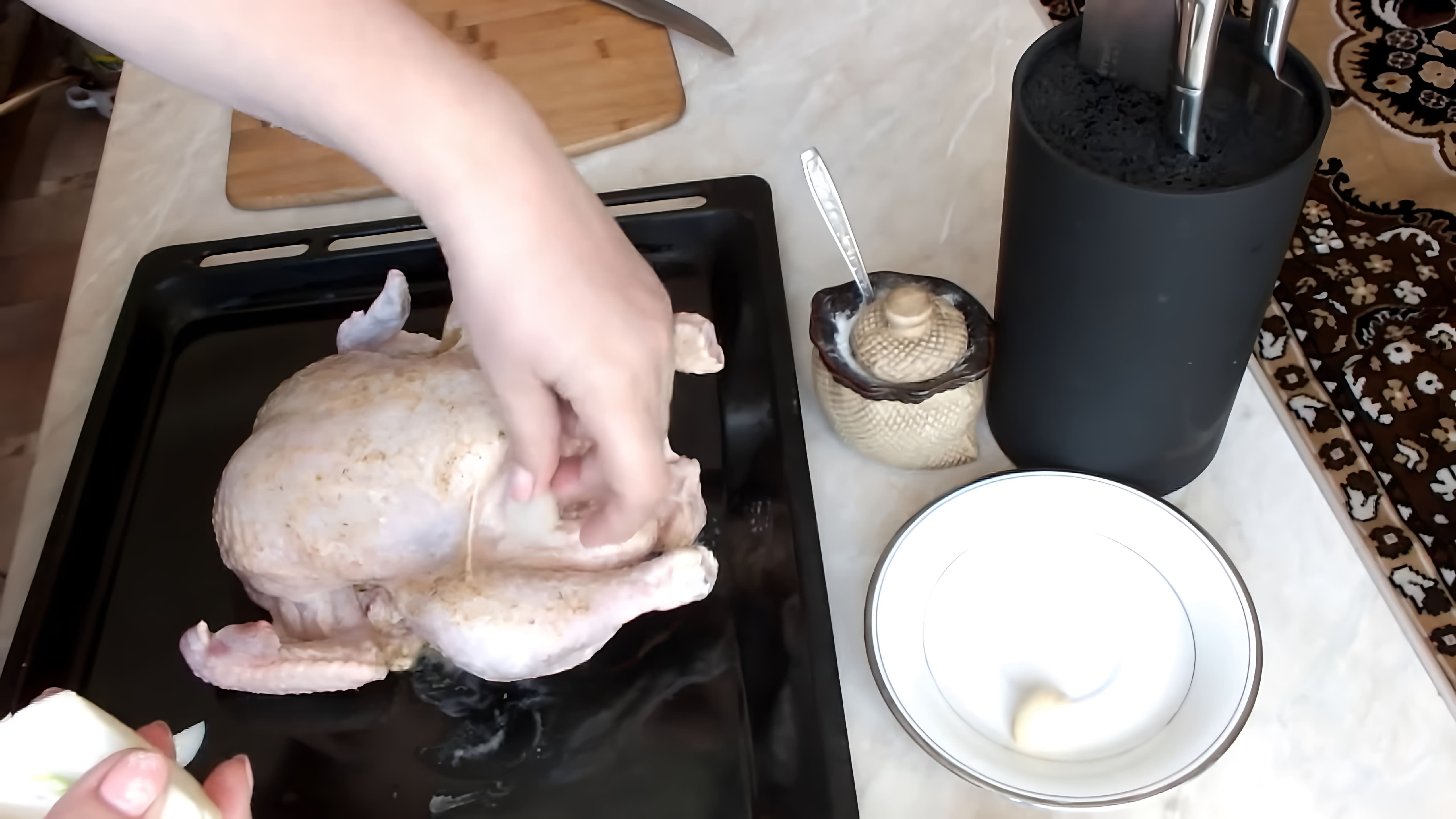 Курица в духовке видео рецепт Гости на пороге курица в духовке целиком курица в духовке быстро и вкусно как... 