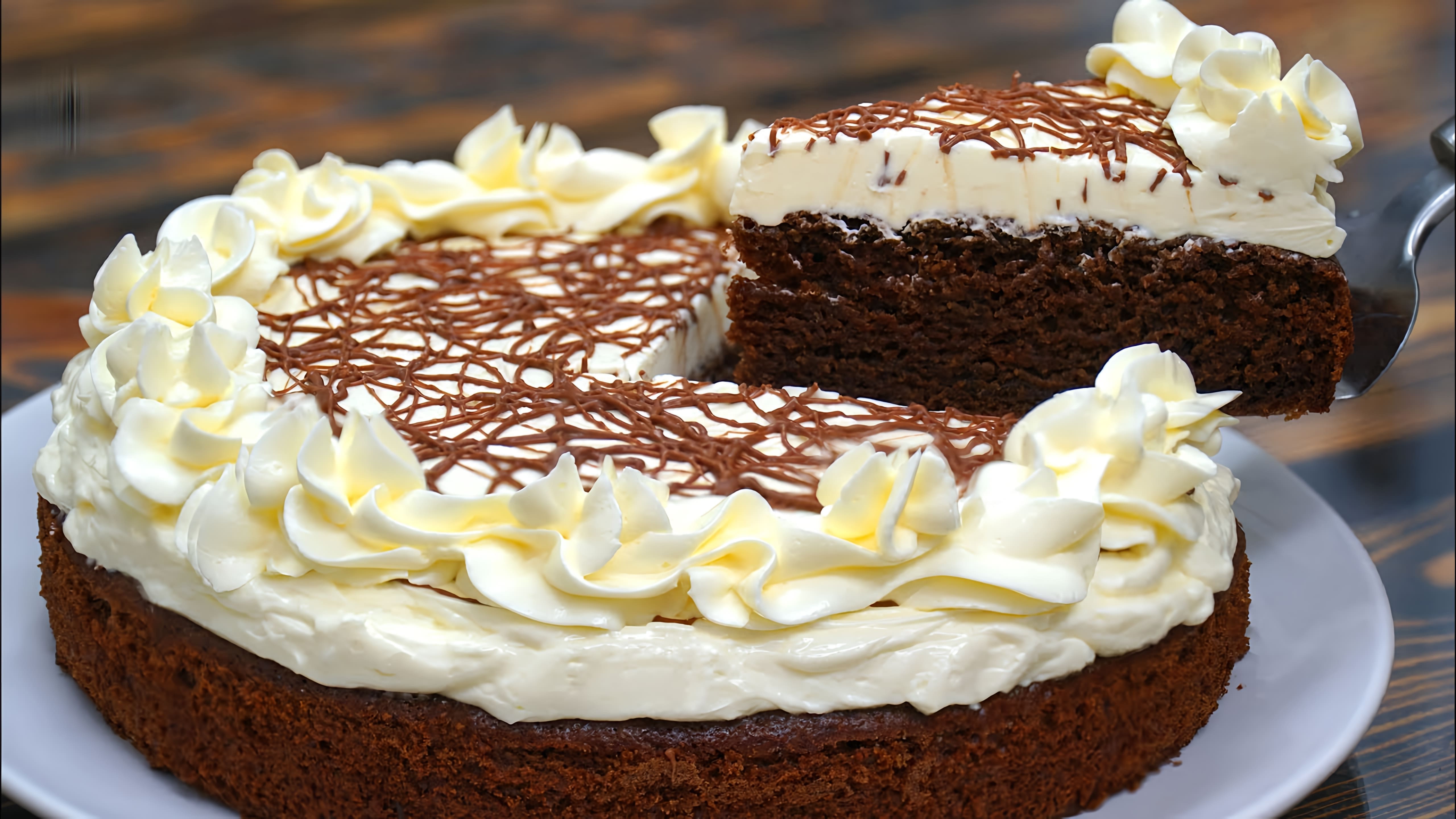 В этом видео-ролике "ШОКОЛАДНЫЙ Тортик БЕЗ ЯИЦ! БЮДЖЕТНО и ВКУСНО! 30 минут Рецепт Пирог | Кулинарим с Таней" Таня, известная кулинарка, делится своим рецептом шоколадного торта без яиц