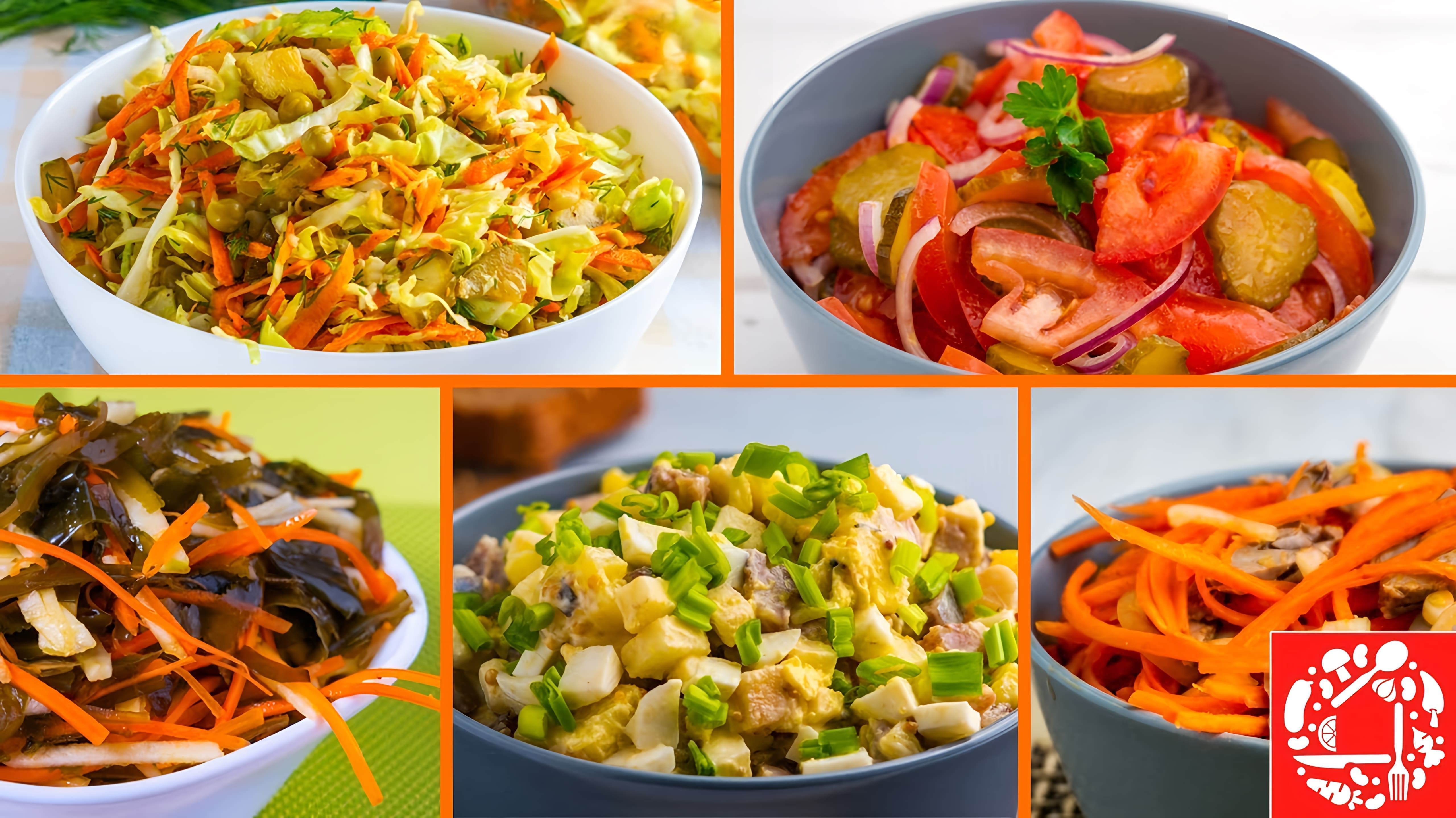Рецепты салатов на каждый день. Каждый салат по своему вкусный. Все салаты легкие и простые в приготовлении. 