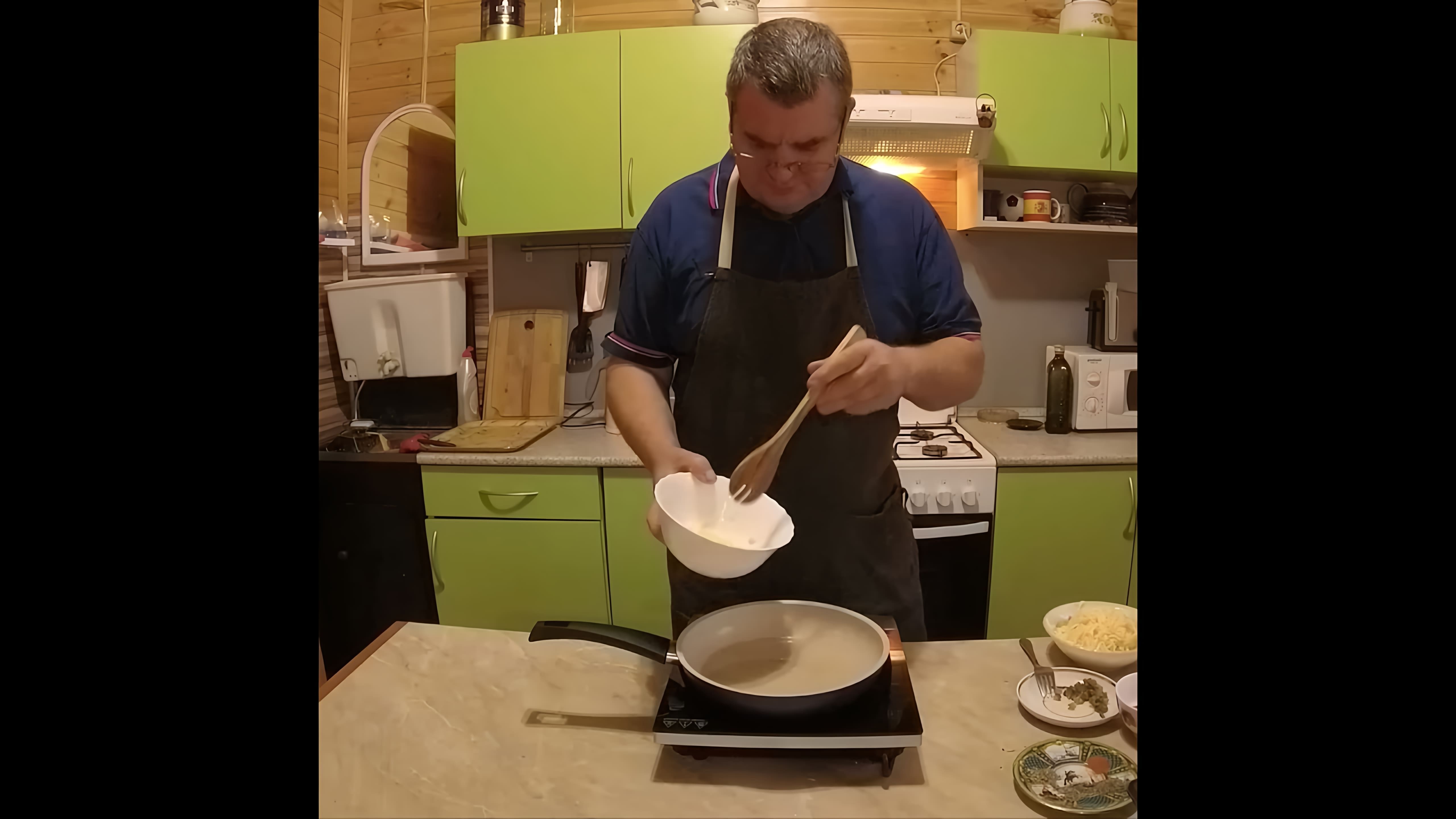В этом видео демонстрируется рецепт приготовления буррито с фаршем и фасолью