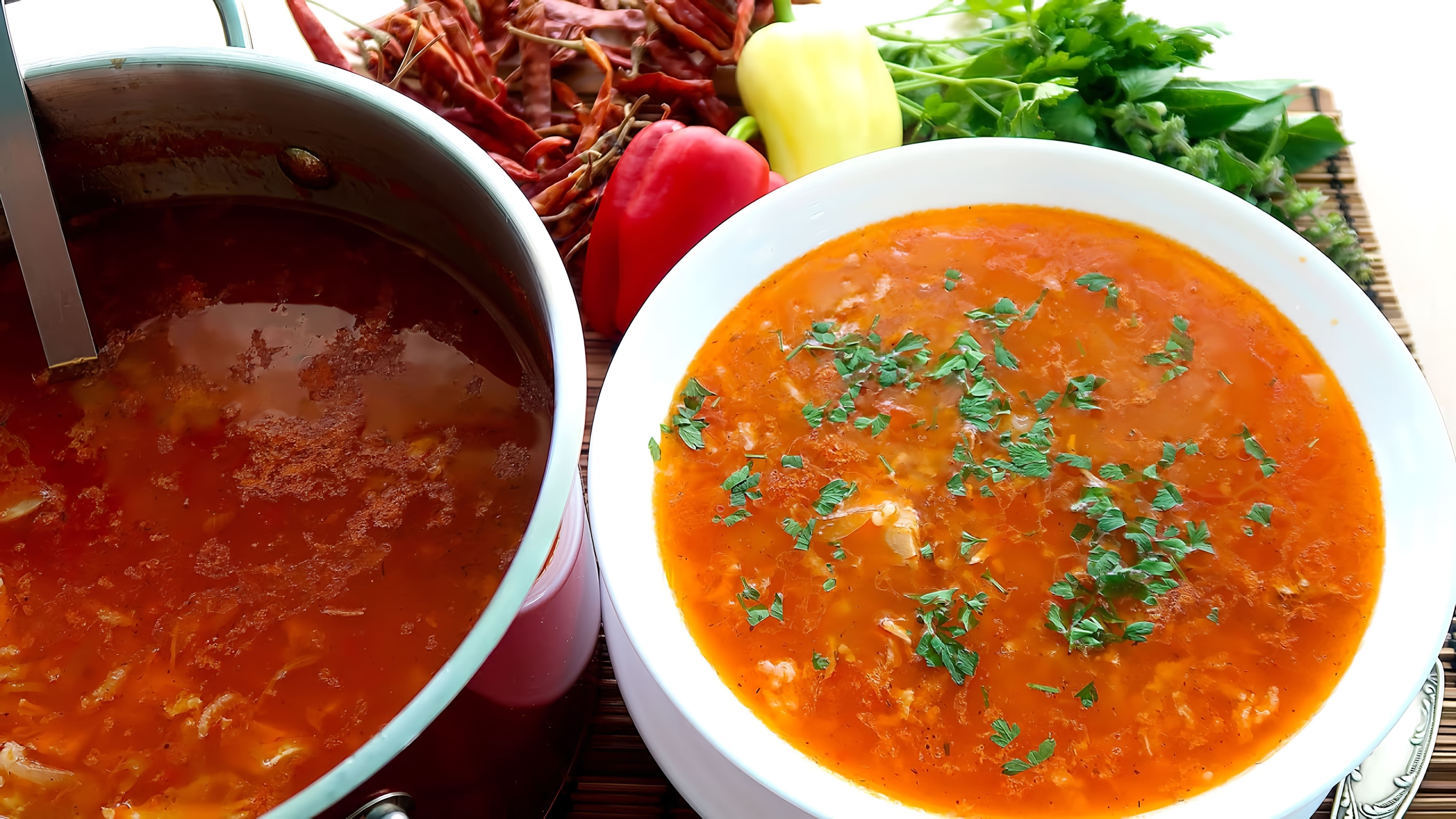 Рецепт для супа харчо с курицей и рисом