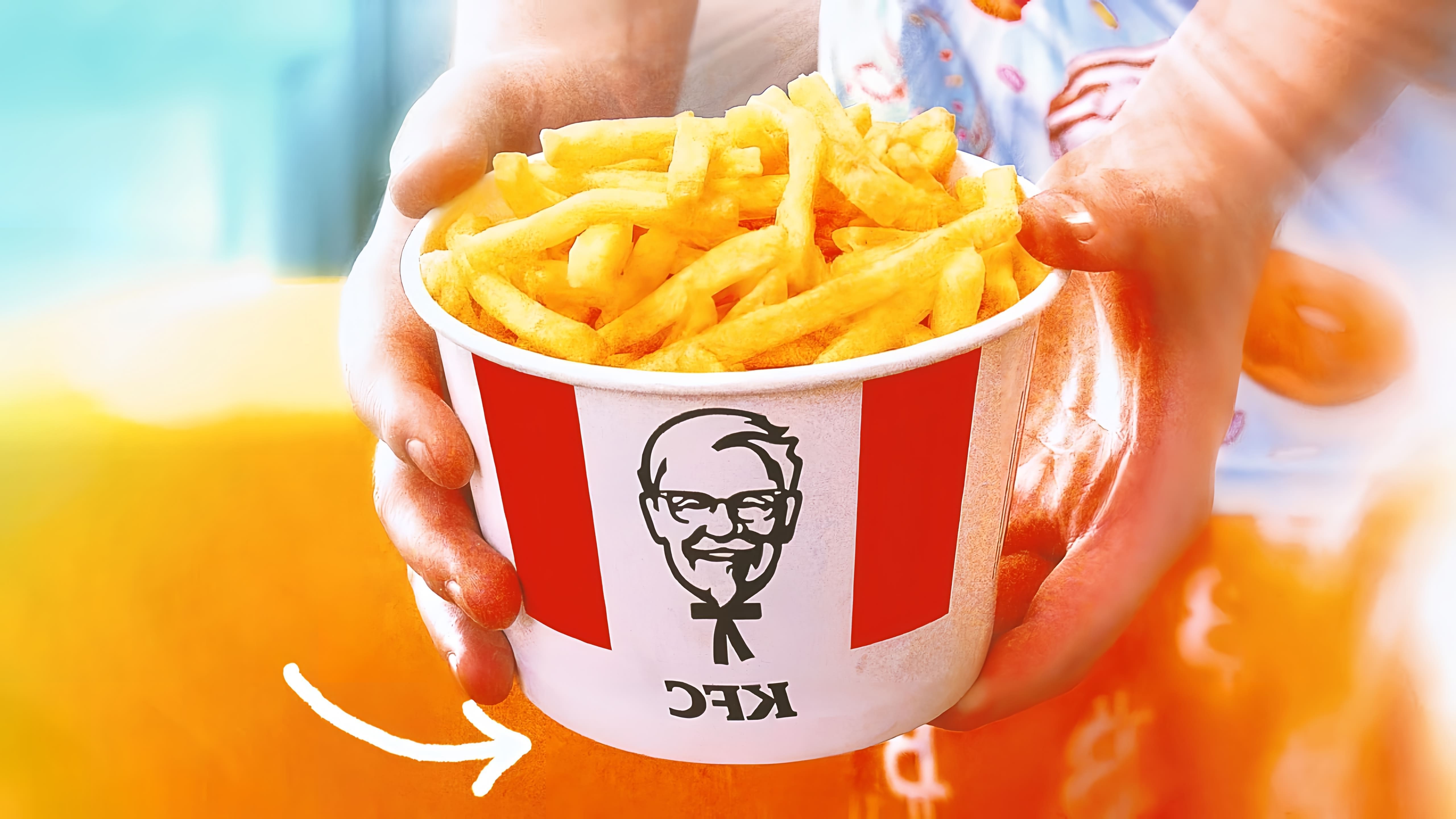 Видео как приготовить домашние картофельные фри, похожие на те, что продают в KFC или McDonald's