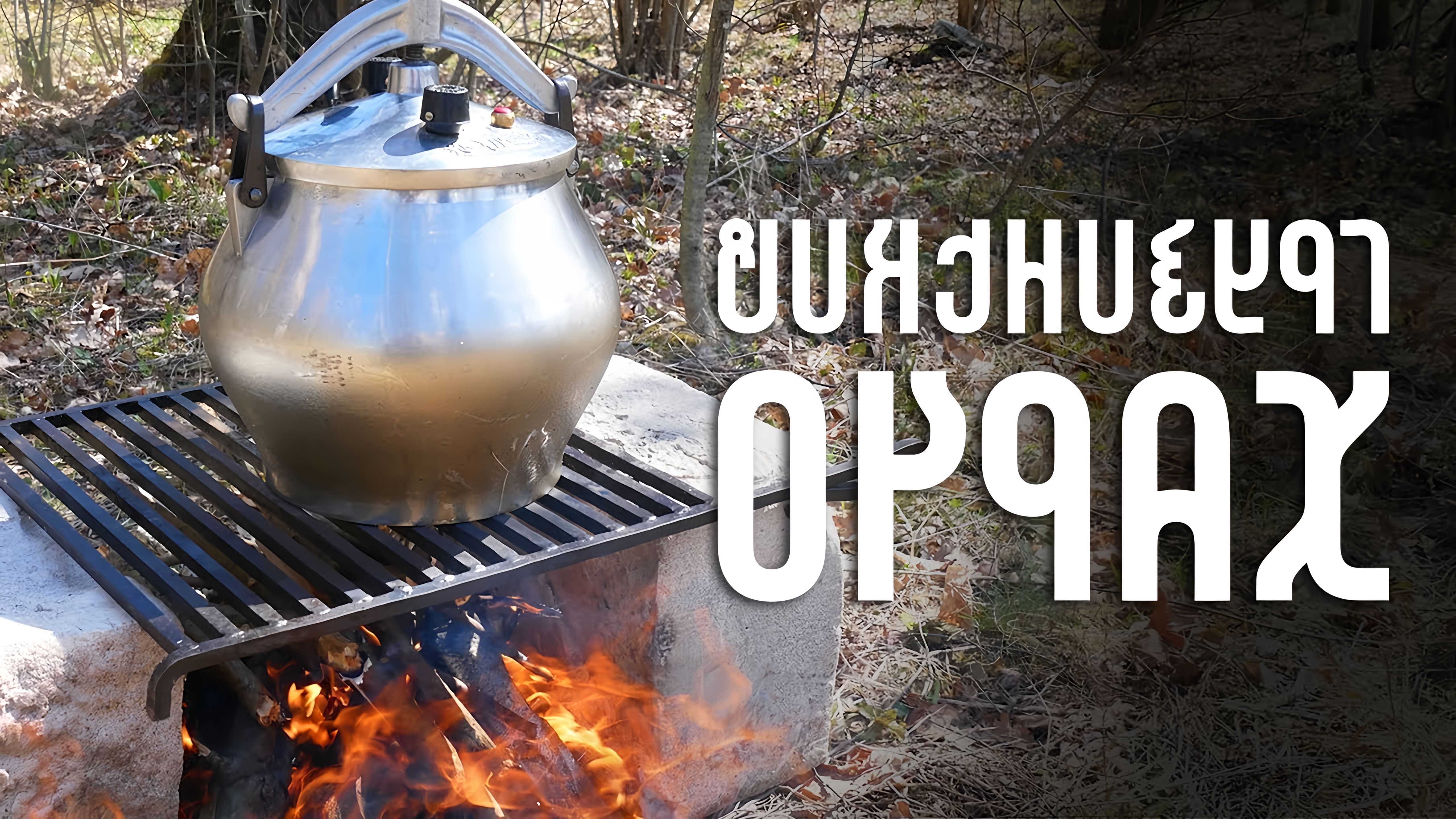 В этом видео демонстрируется процесс приготовления настоящего грузинского супа харчо