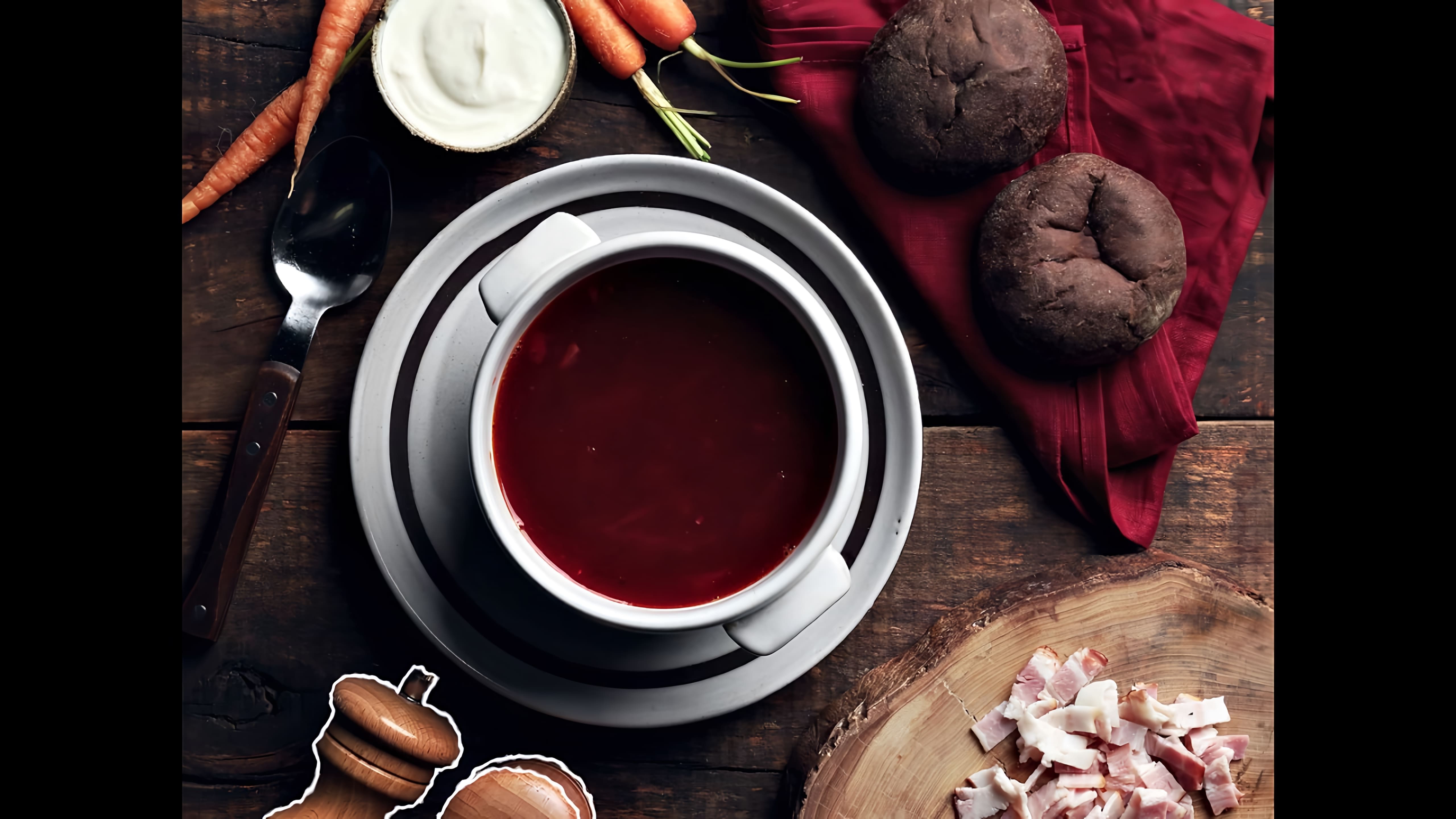 Борщ "Теремковский" - это вкусное и ароматное блюдо, которое можно приготовить в домашних условиях
