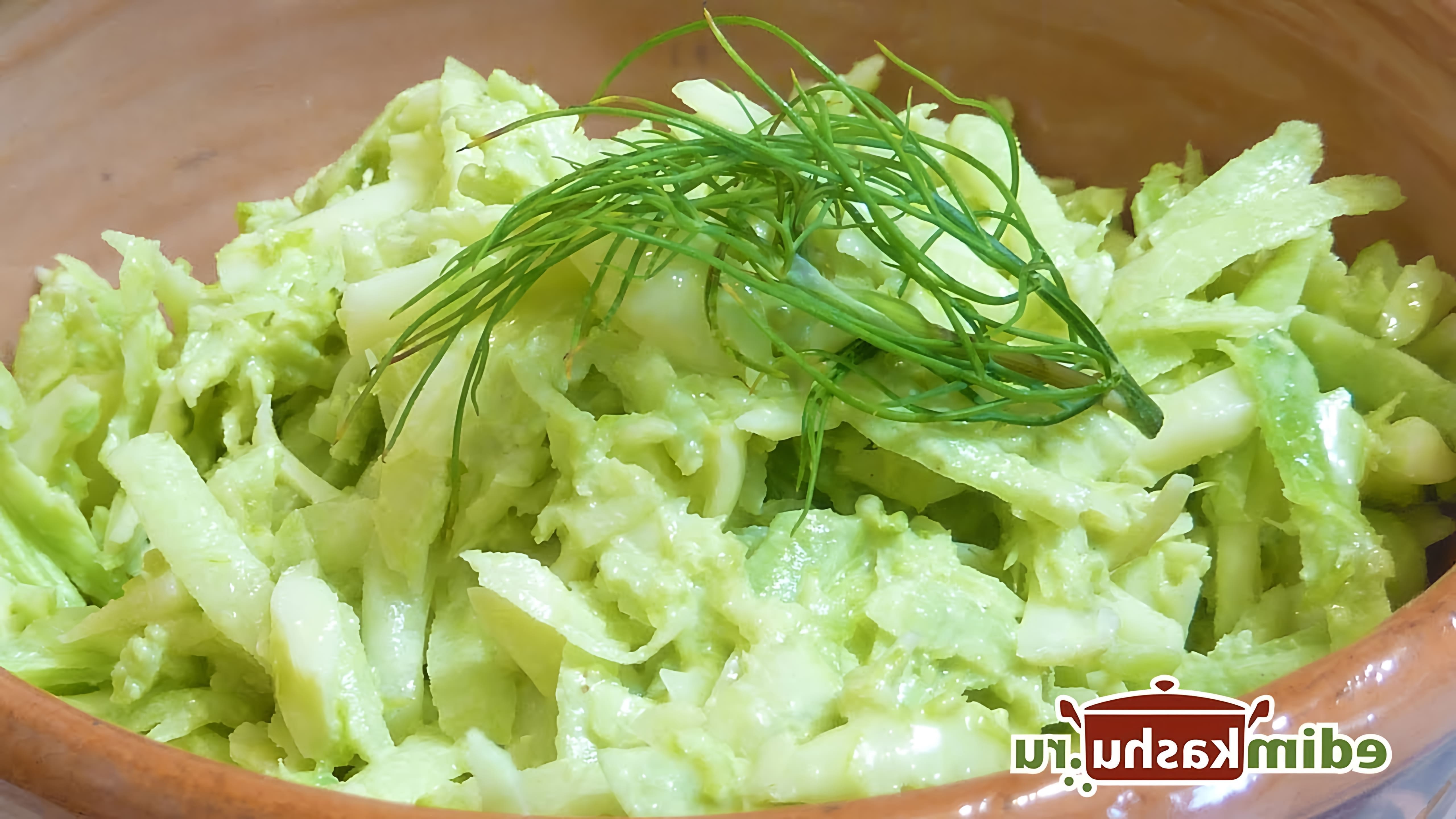 5 простых и вкусных салатов из зеленой (китайской маргеланской) редьки. От легких, диетических до более сытных и... 