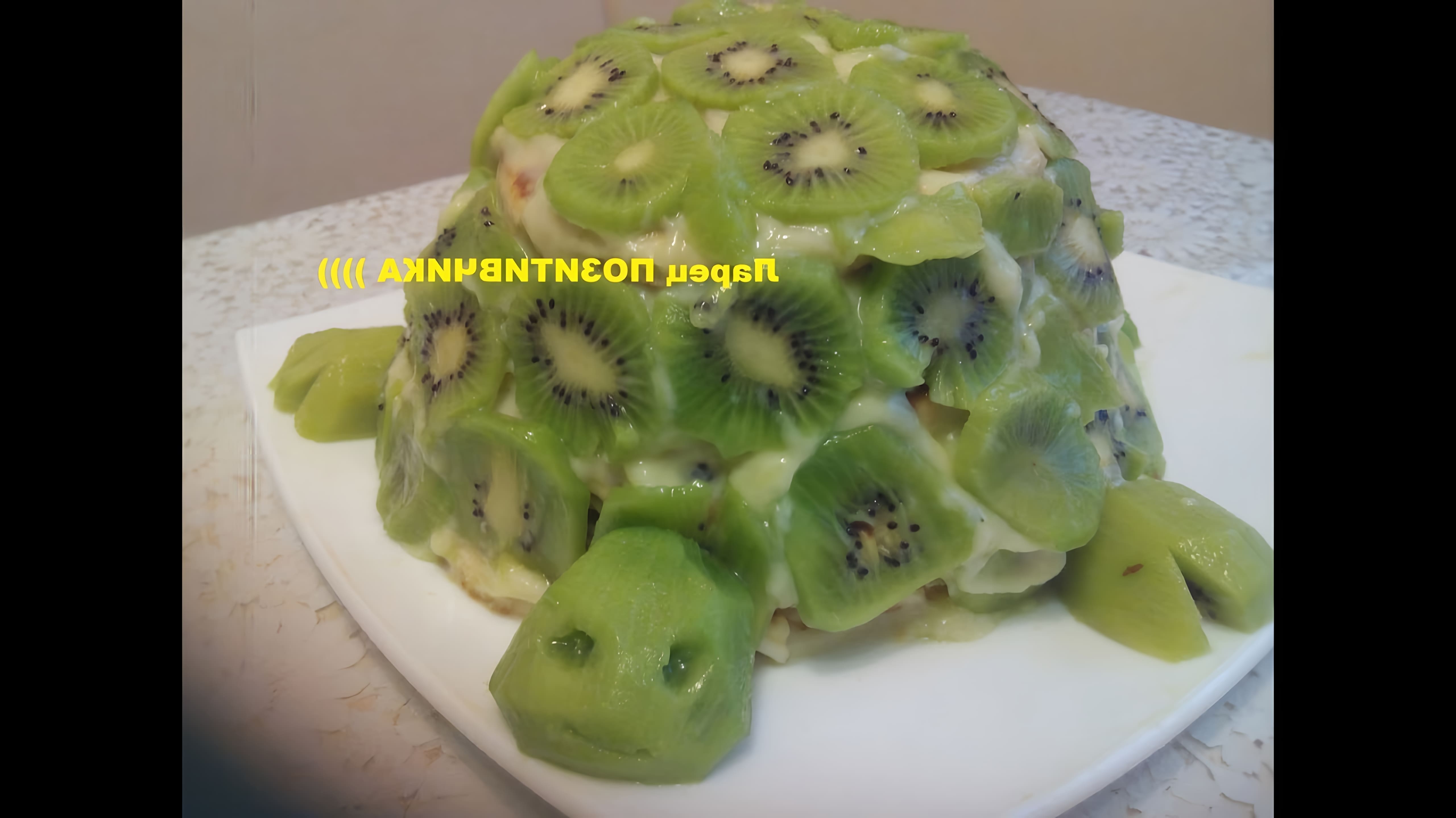 В этом видео Светлана готовит торт "Изумрудная черепаха" на сковороде