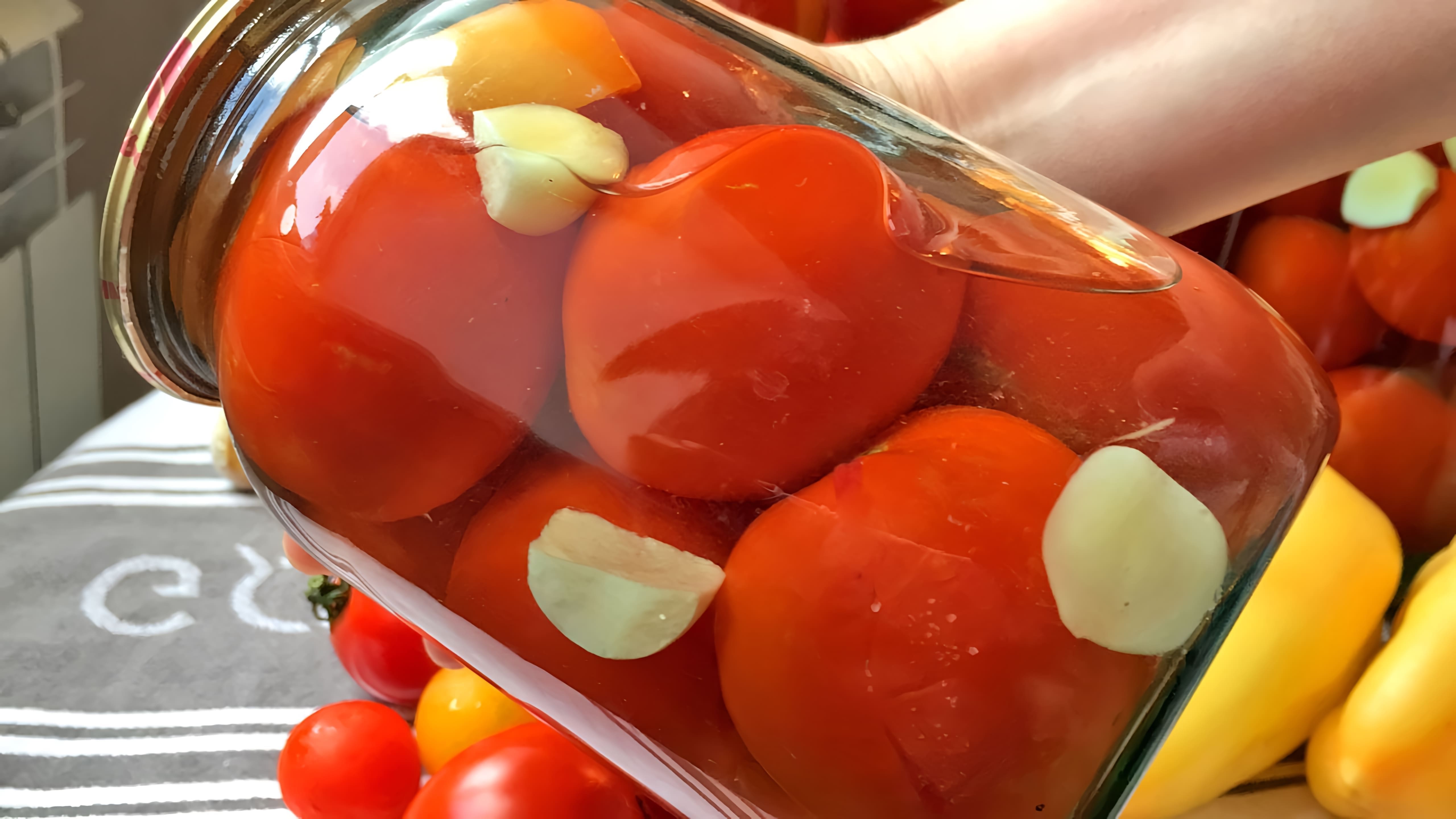 Этот рецепт маринованных помидоров на зиму очень простой. Рецепт моей бабушки, помидоры получаются очень... 