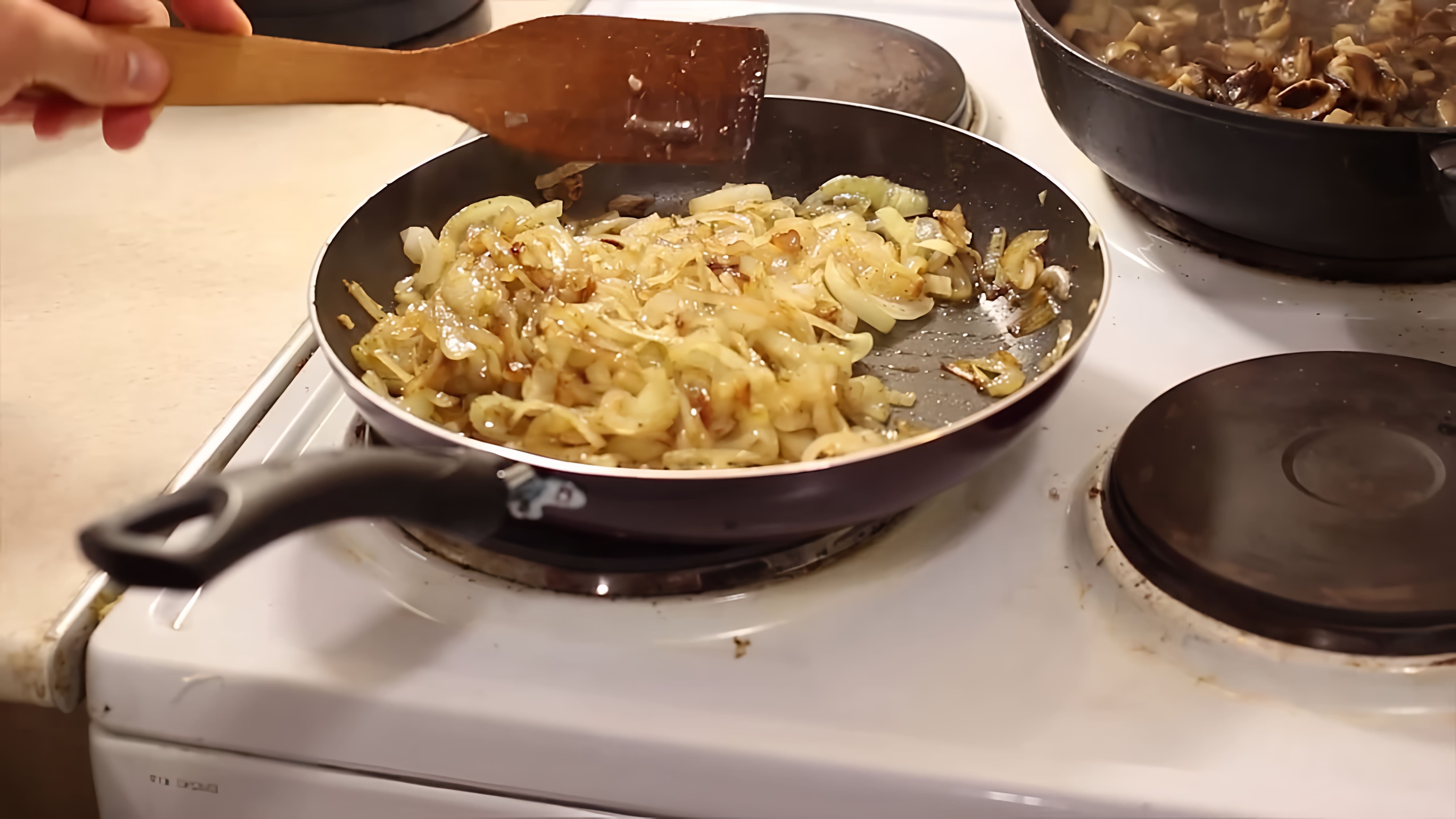 В этом видео показано, как приготовить грибы опята