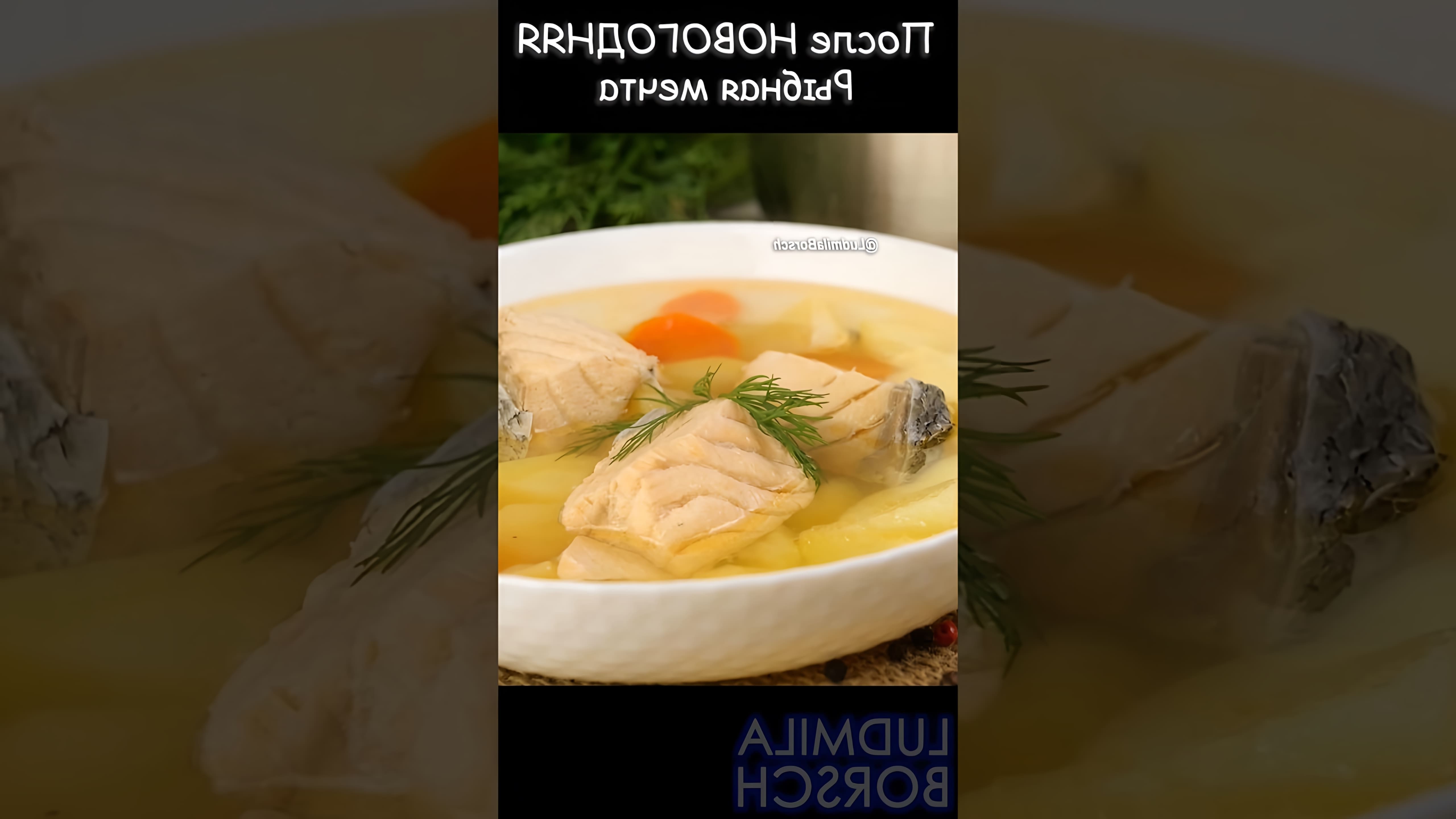 В этом видео демонстрируется рецепт быстрого рыбного супа, который идеально подходит для восстановления после новогодних праздников