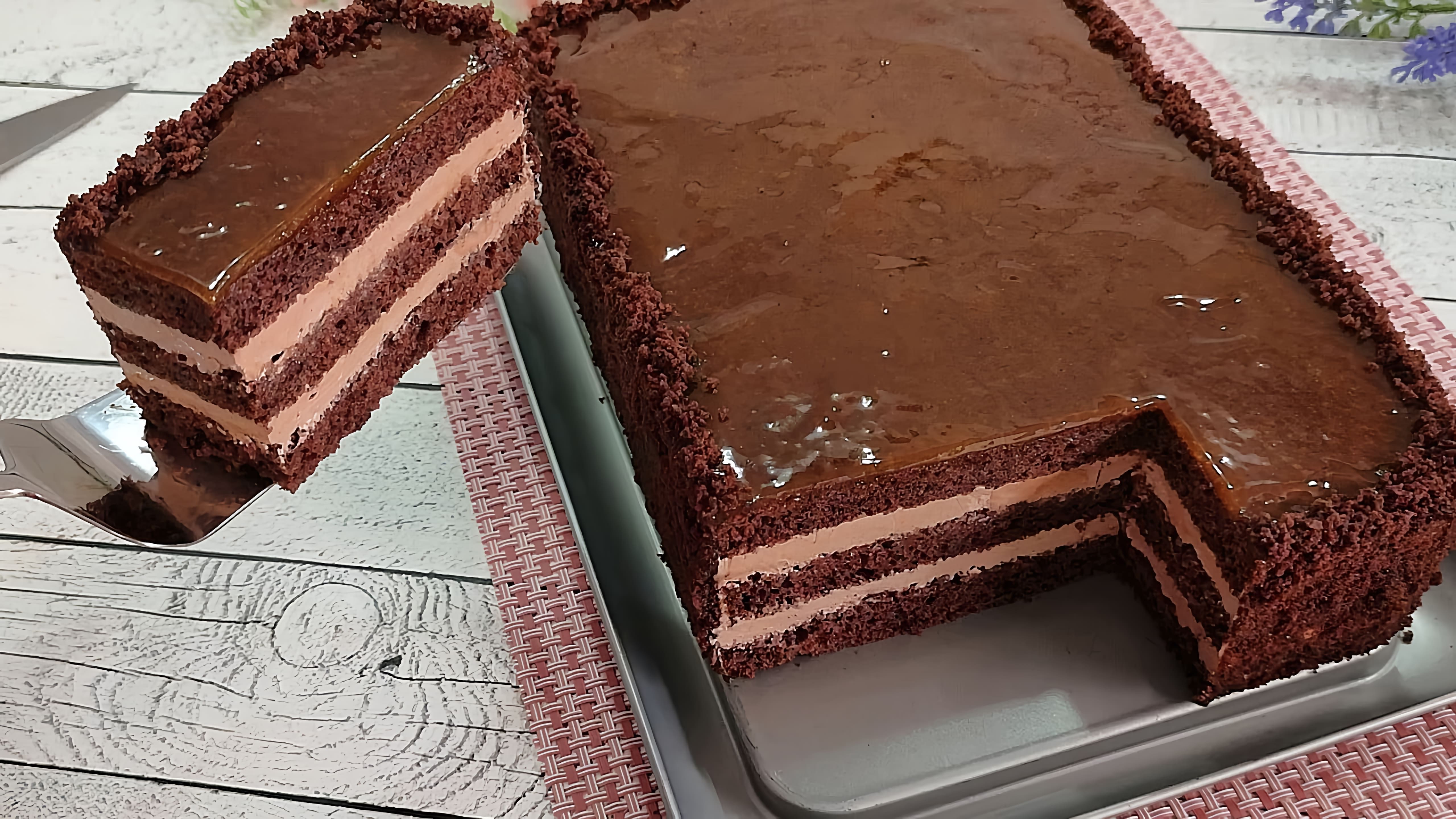 Видео как приготовить незабываемый домашний торт "Пражский" по бюджетной цене и легко