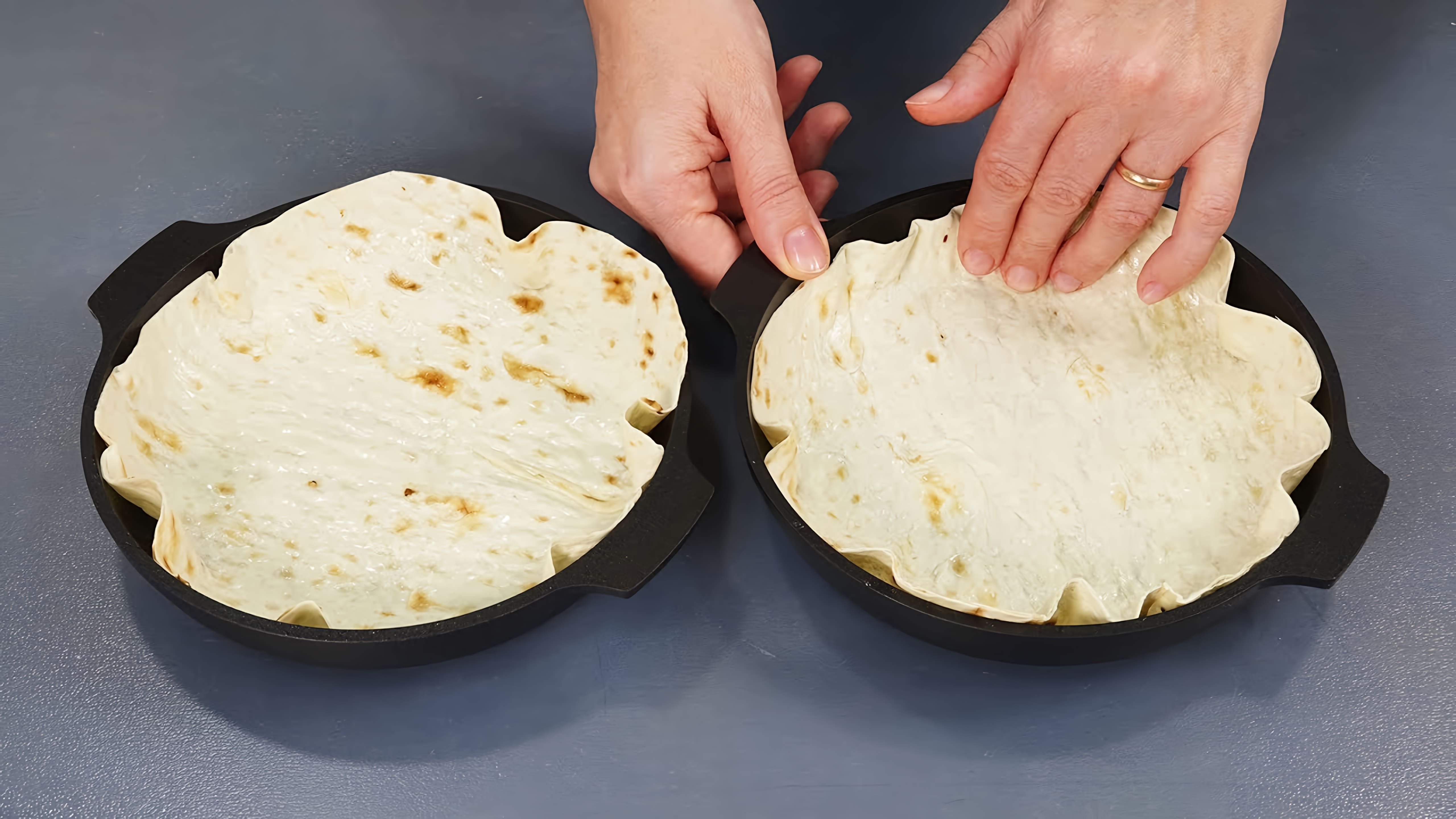 Видео представляет 5 рецептов, которые можно приготовить, используя лаваш, вид плоского хлеба, обычно используемый в восточноевропейской и центральноазиатской кухнях