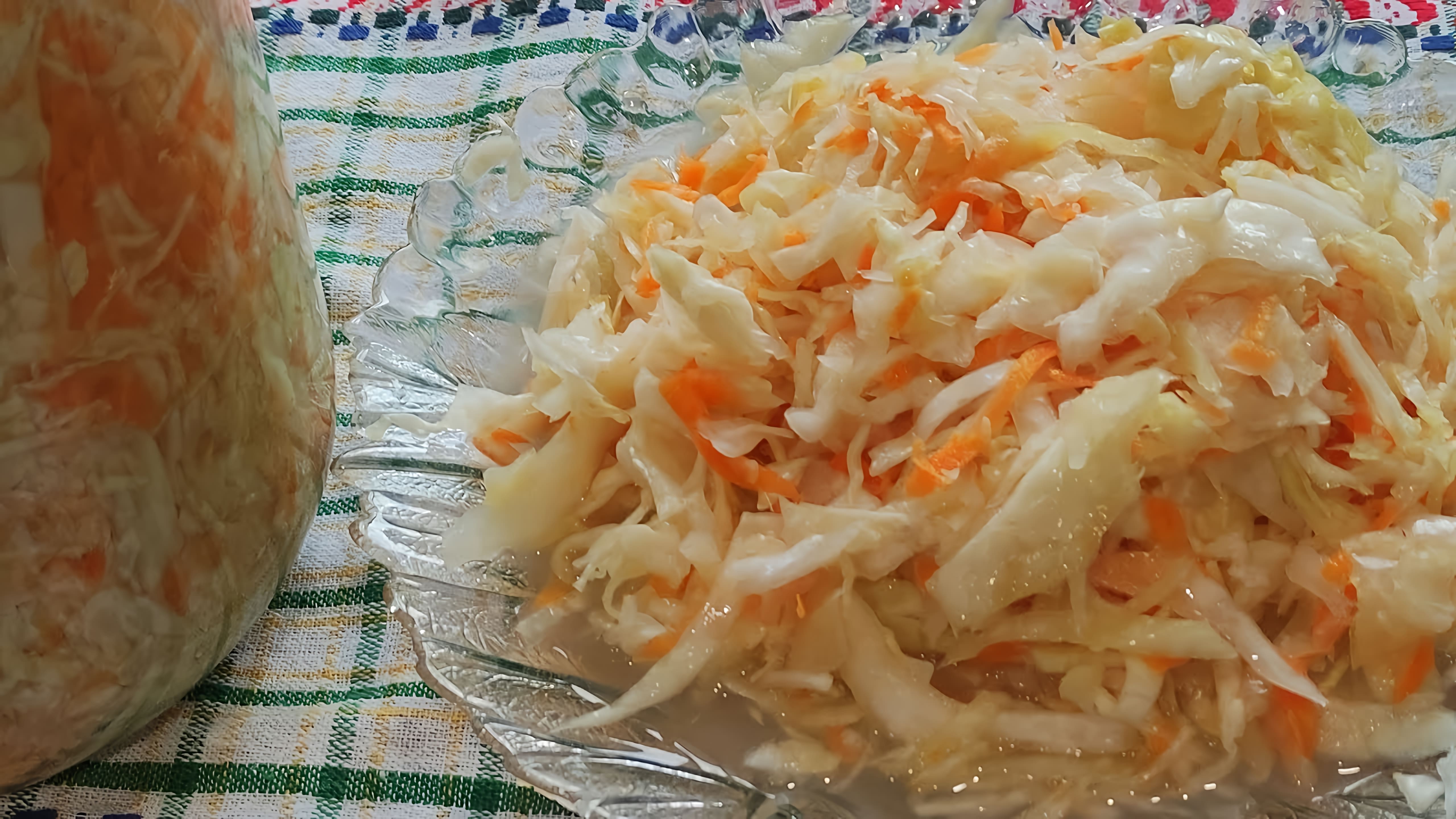Рецепт на одну 3 литровую банку: капуста 2, 5-3 кг морковь крупная 1 шт. соль 2 ст. л. с верхом. 