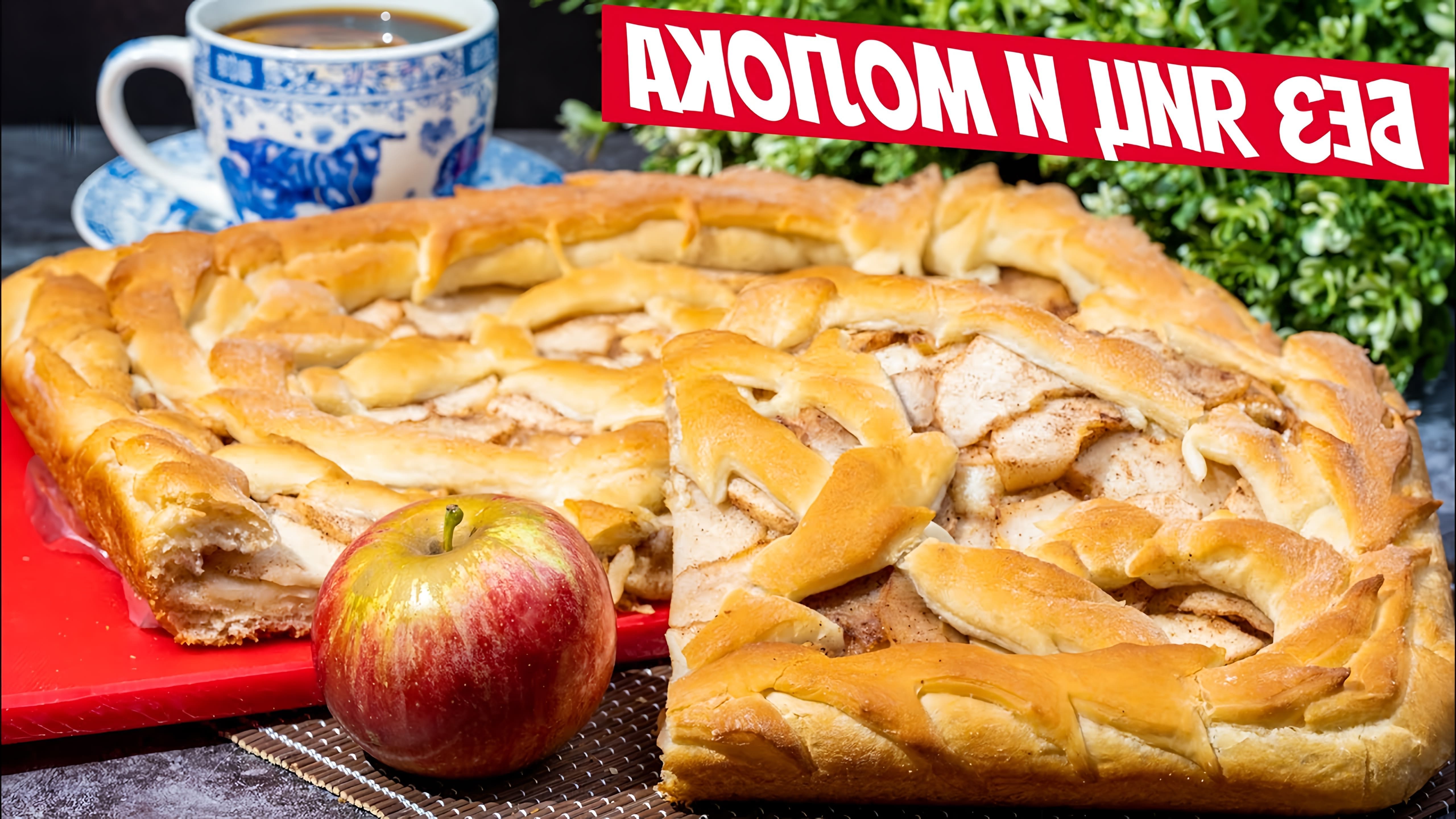 В этом видео Елена, автор канала "Сибирячка готовить", показывает, как приготовить яблочный пирог