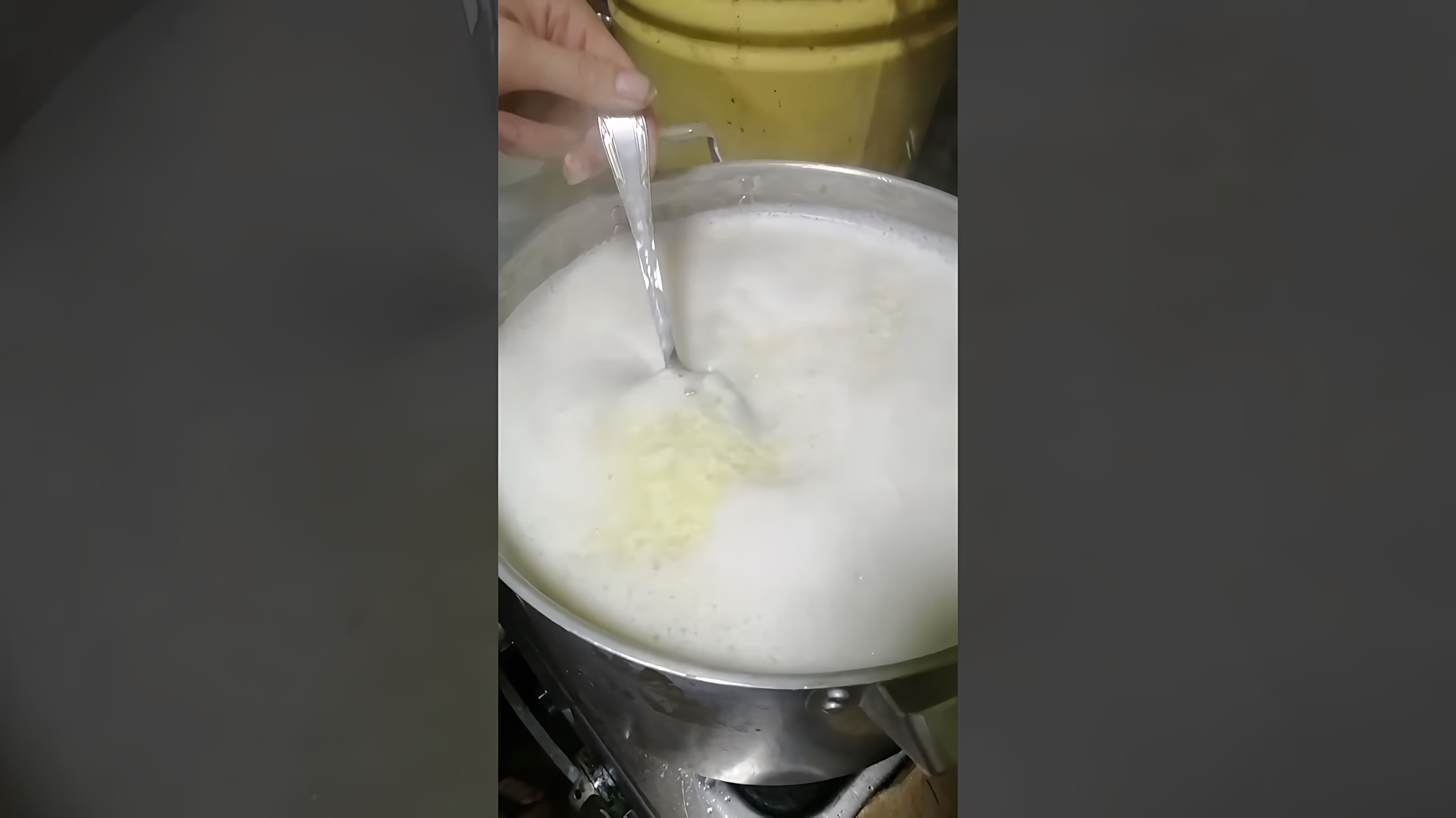 В этом видео-ролике будет показан процесс приготовления сыра из козьего молока по новому рецепту