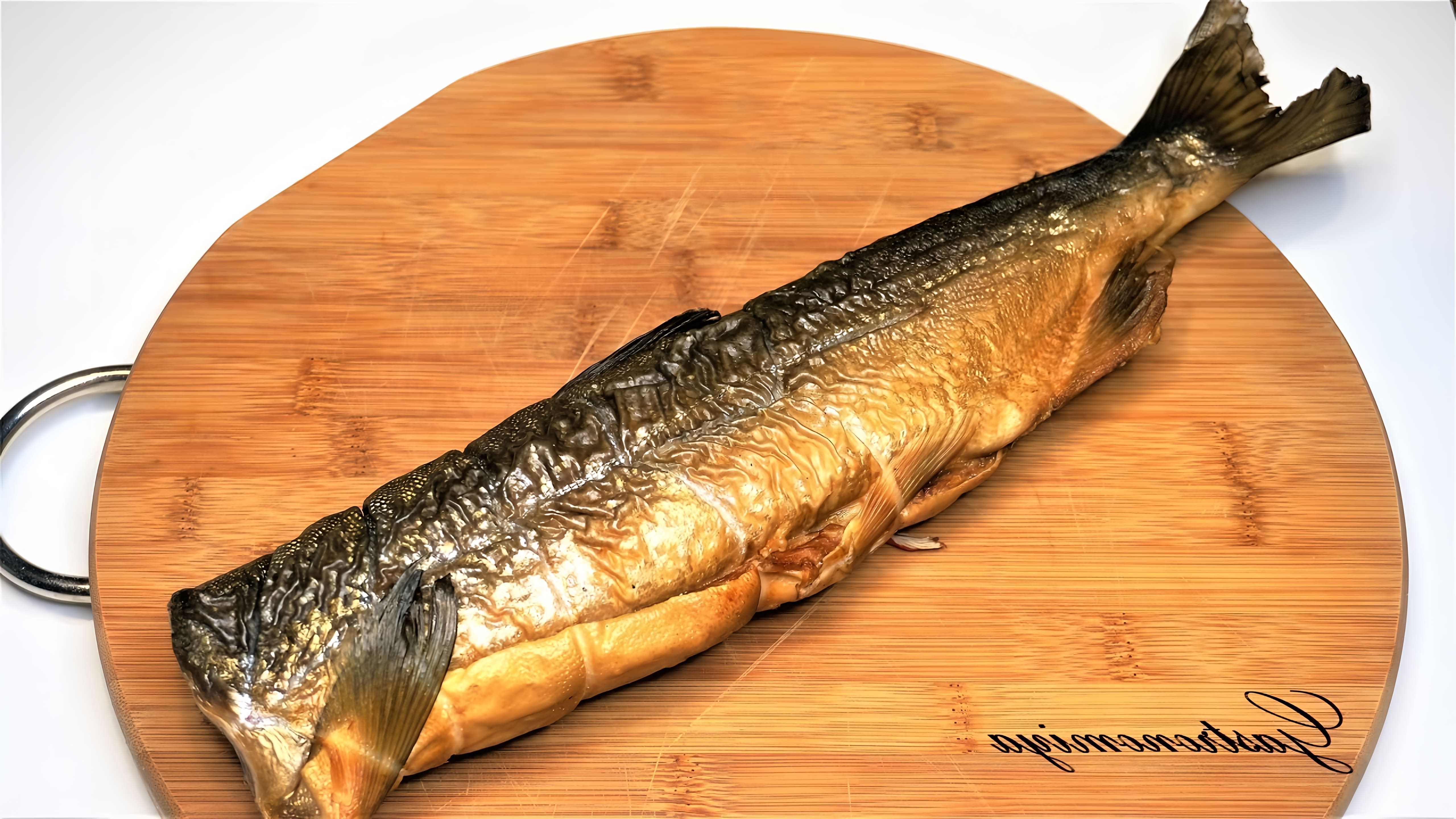 В этом видео демонстрируется рецепт нежного рыбного салата из горбуши горячего копчения