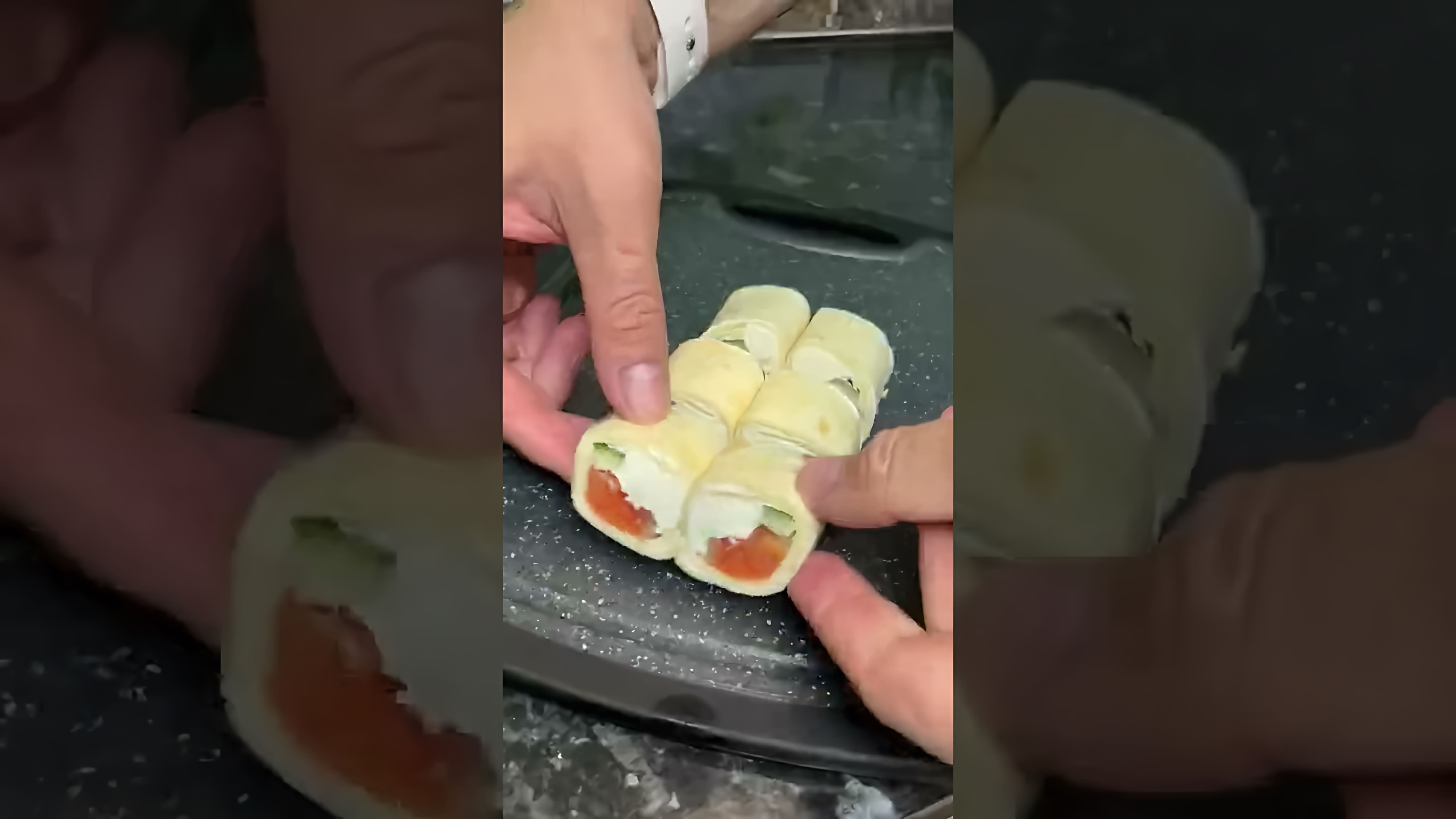 "Скажи рису НЕТ 🙅‍♂️ #рецепт #shorts #sushi" - это заголовок, который можно использовать для видео-ролика, где будет рассказано о том, как приготовить вкусное и полезное блюдо без использования рису