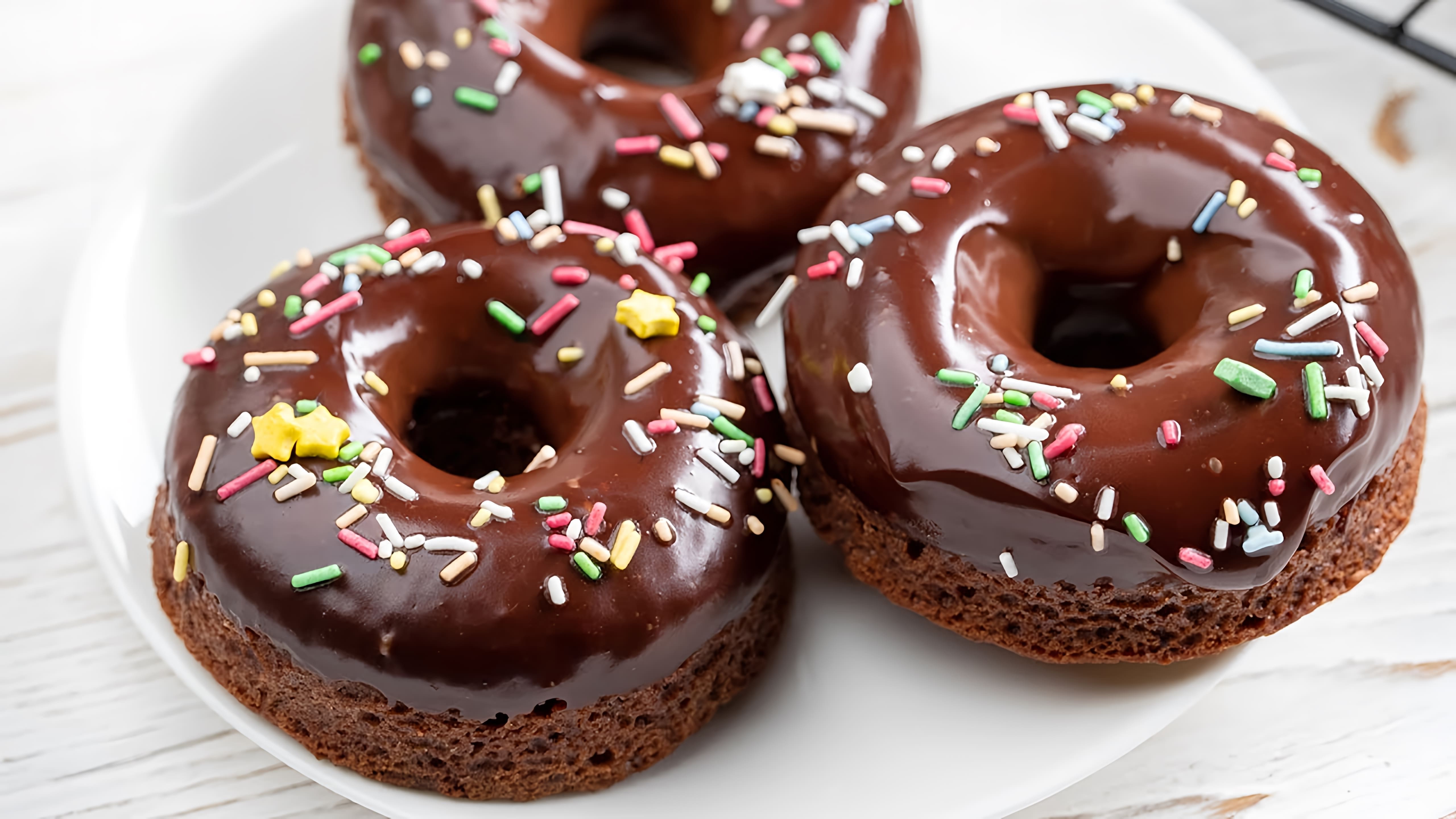 Шоколадные пончики в духовке - это вкусное и простое блюдо, которое можно приготовить дома