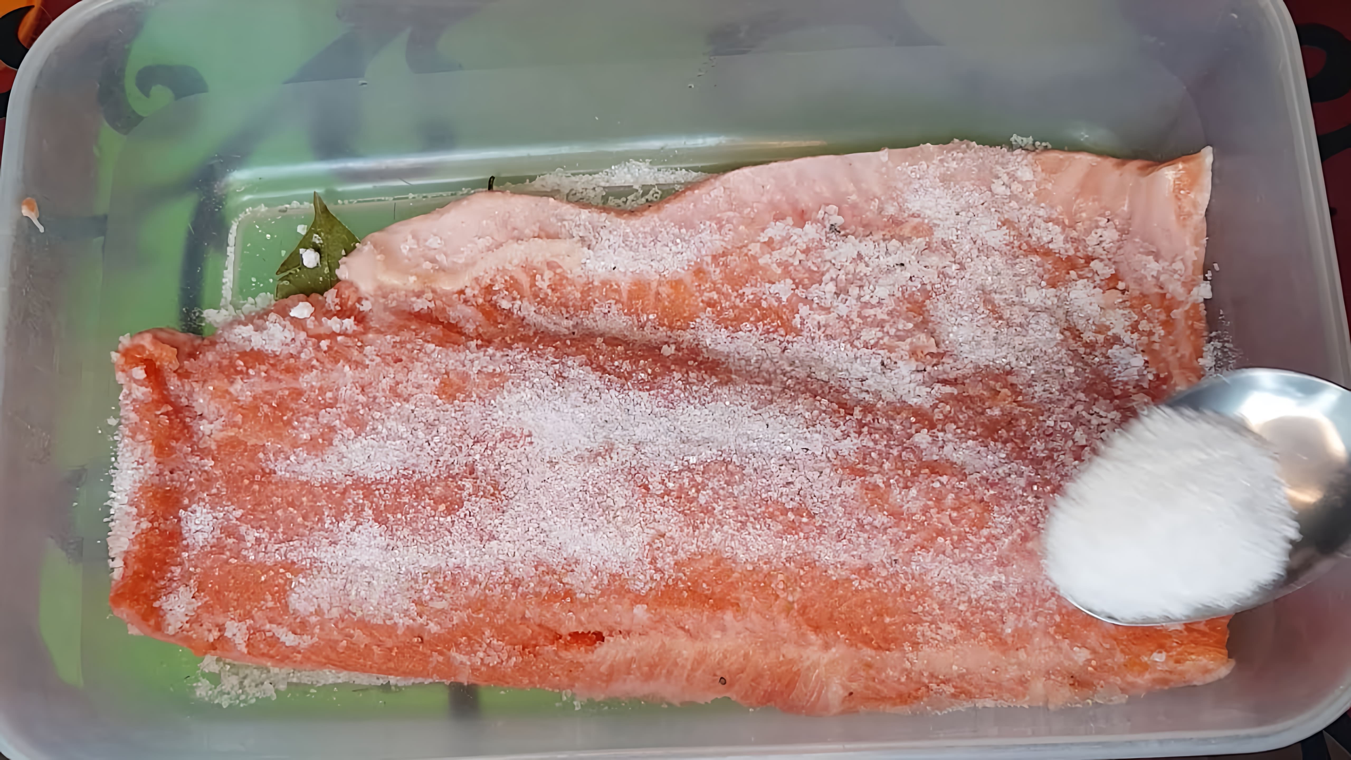 В этом видео-ролике будет представлен рецепт идеальной засолки рыбы, который можно использовать для приготовления вкусного и полезного блюда