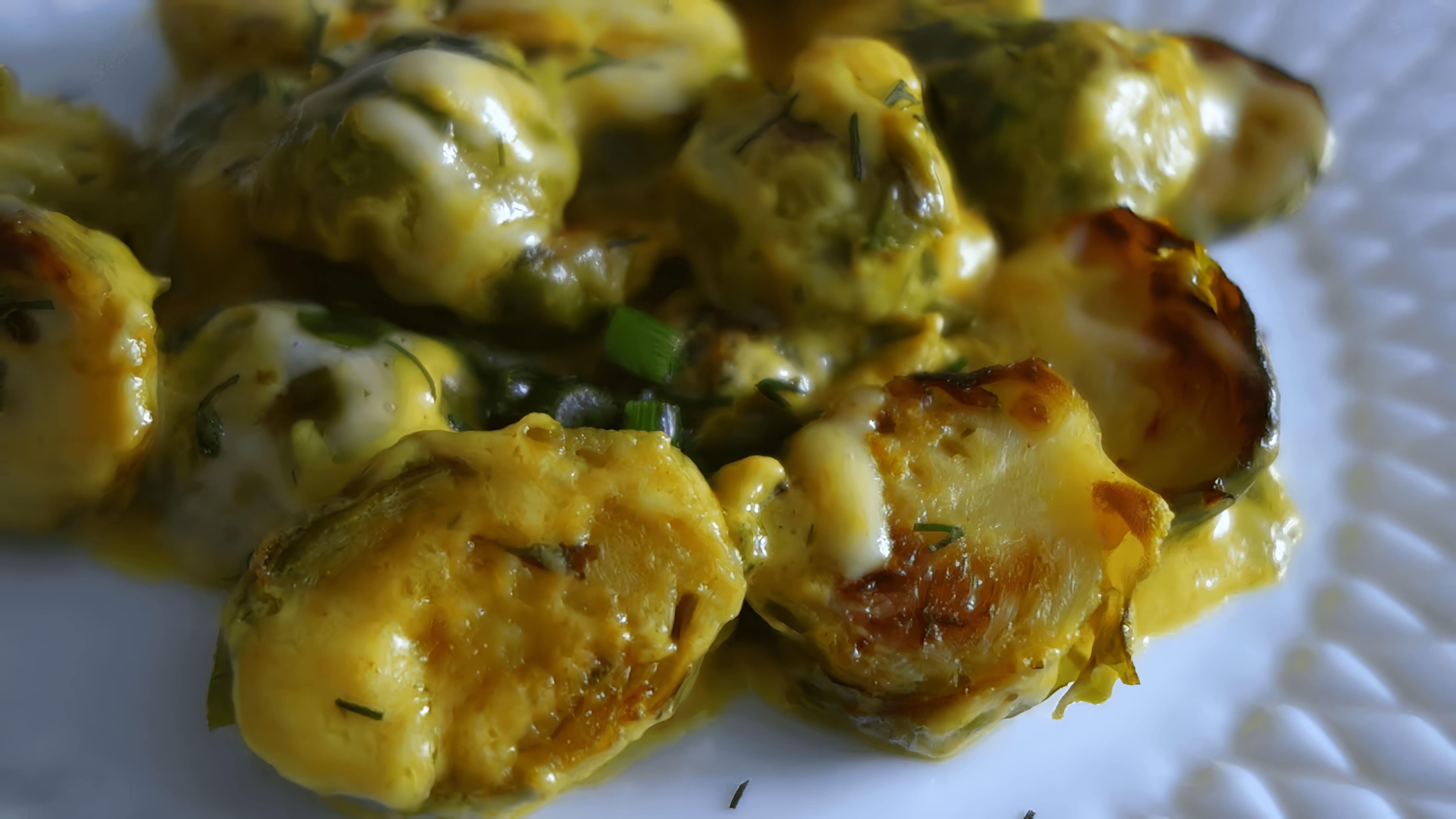 Брюссельская капуста в сливочном соусе - это вкусное и полезное блюдо, которое можно приготовить дома