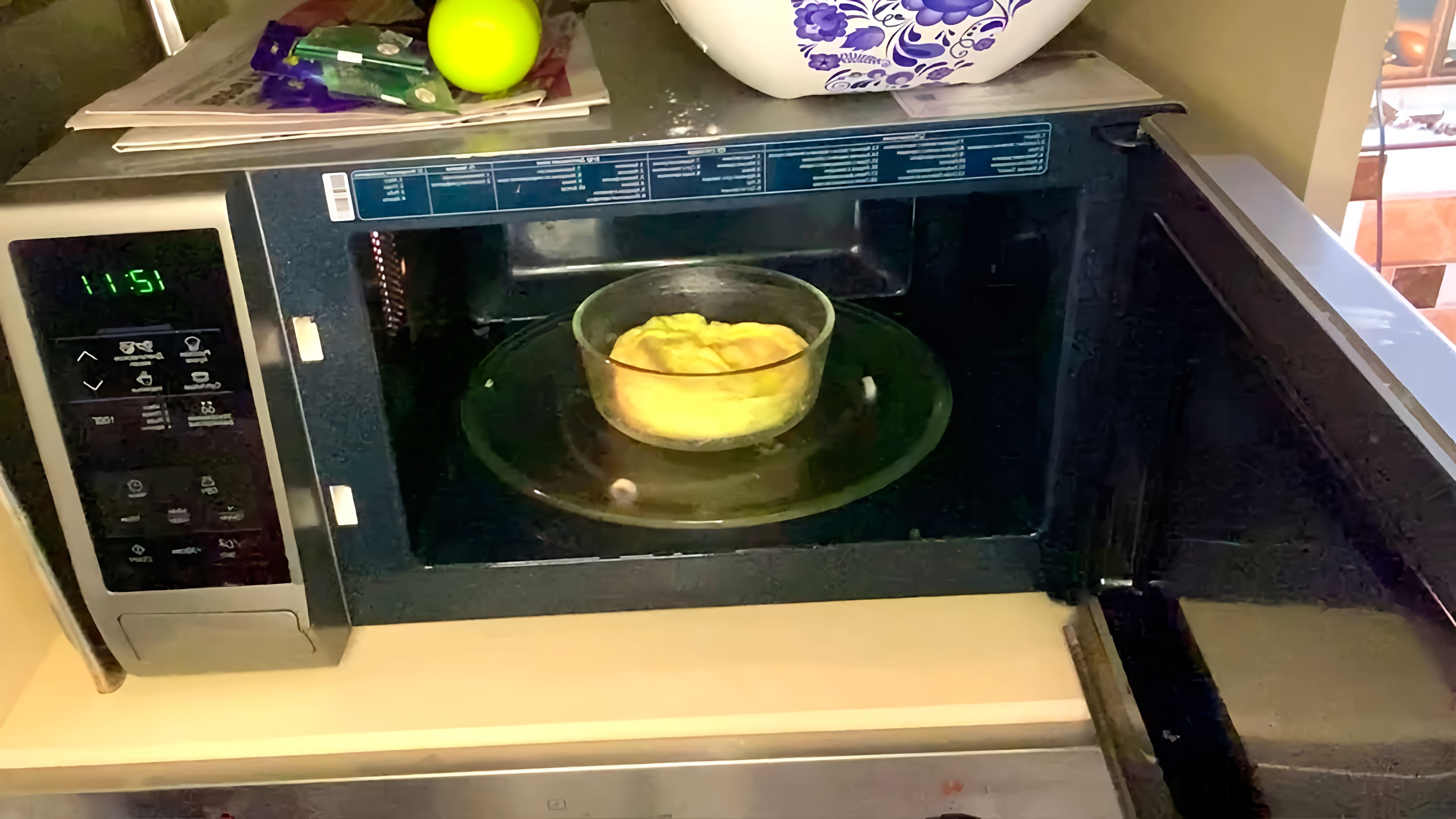 Видео рецепт приготовления омлета в микроволновой печи всего за 5 минут