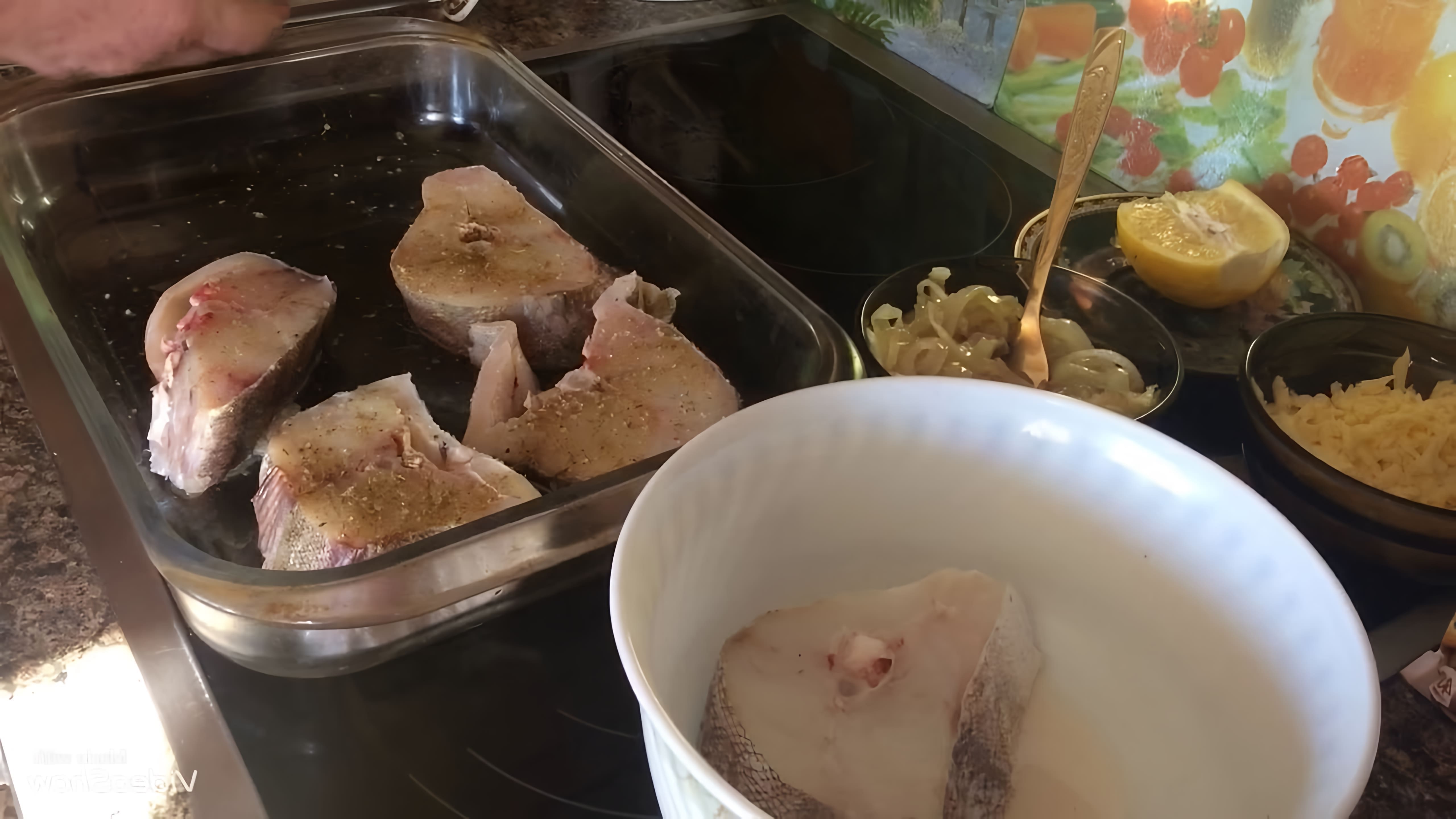 Рецепт приготовления стейка трески из свежемороженой рыбы. #рыбатреска #рецептприготовлениятрески... 