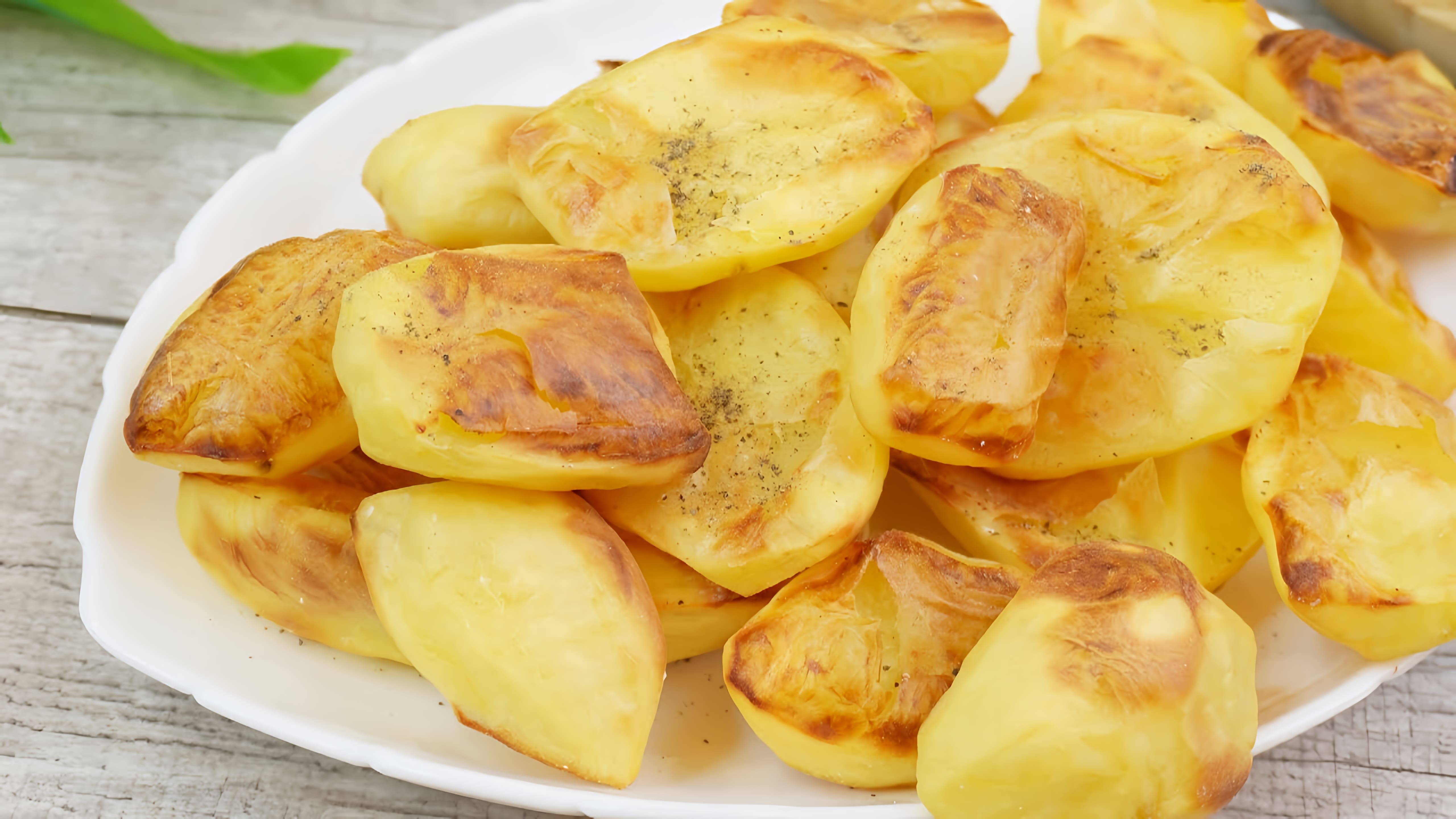 В этом видео представлены три рецепта приготовления картофеля: картофель, запеченный на луковой подушке, праздничный картофель и картофель-пирожочки