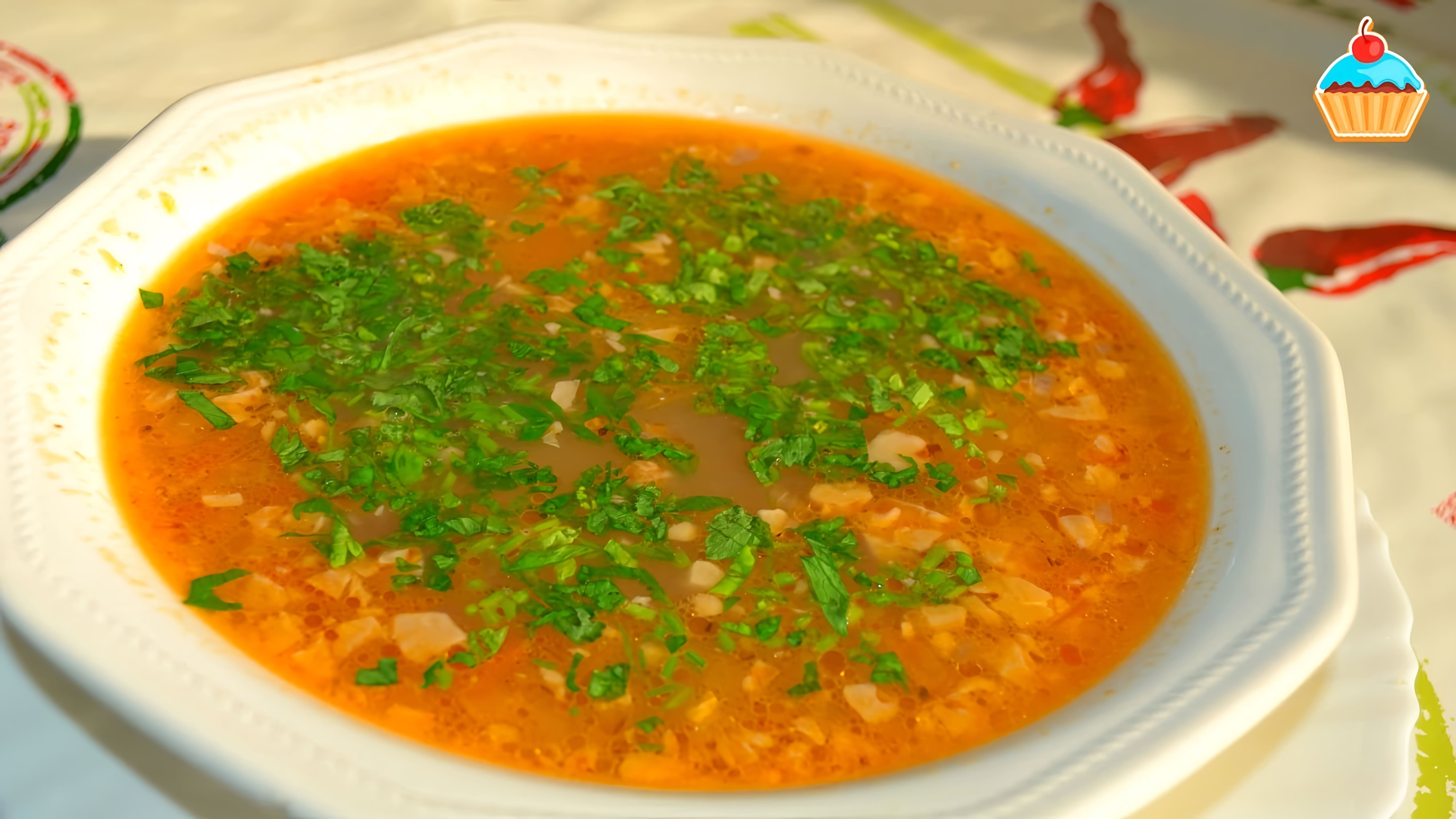 В этом видео демонстрируется процесс приготовления грузинского супа харчо по авторскому рецепту