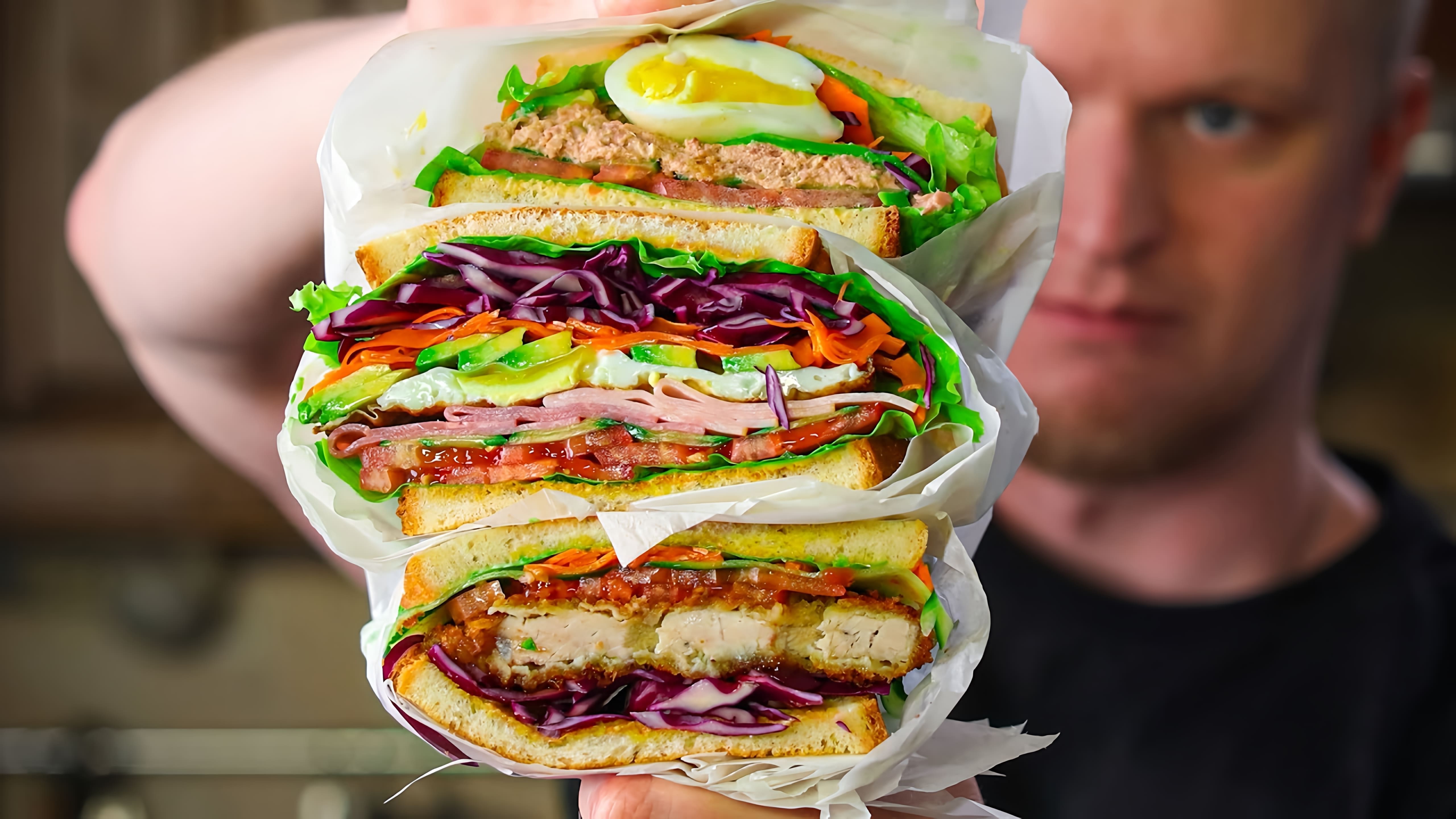 В этом видео рассказывается о приготовлении японского сэндвича "ван паку"