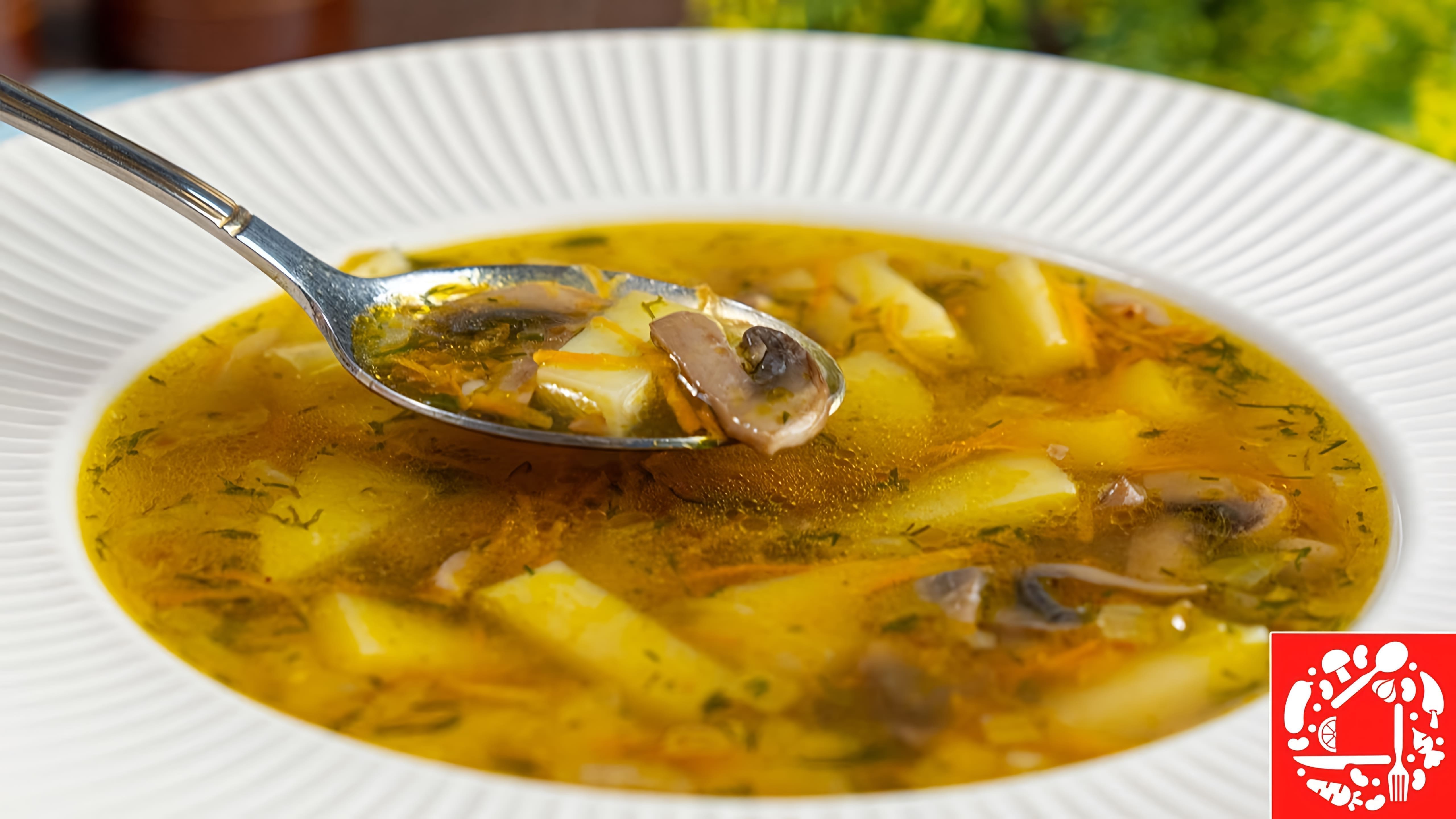В этом видео Оксана Пашко показывает, как приготовить простой и быстрый суп с гречкой и грибами