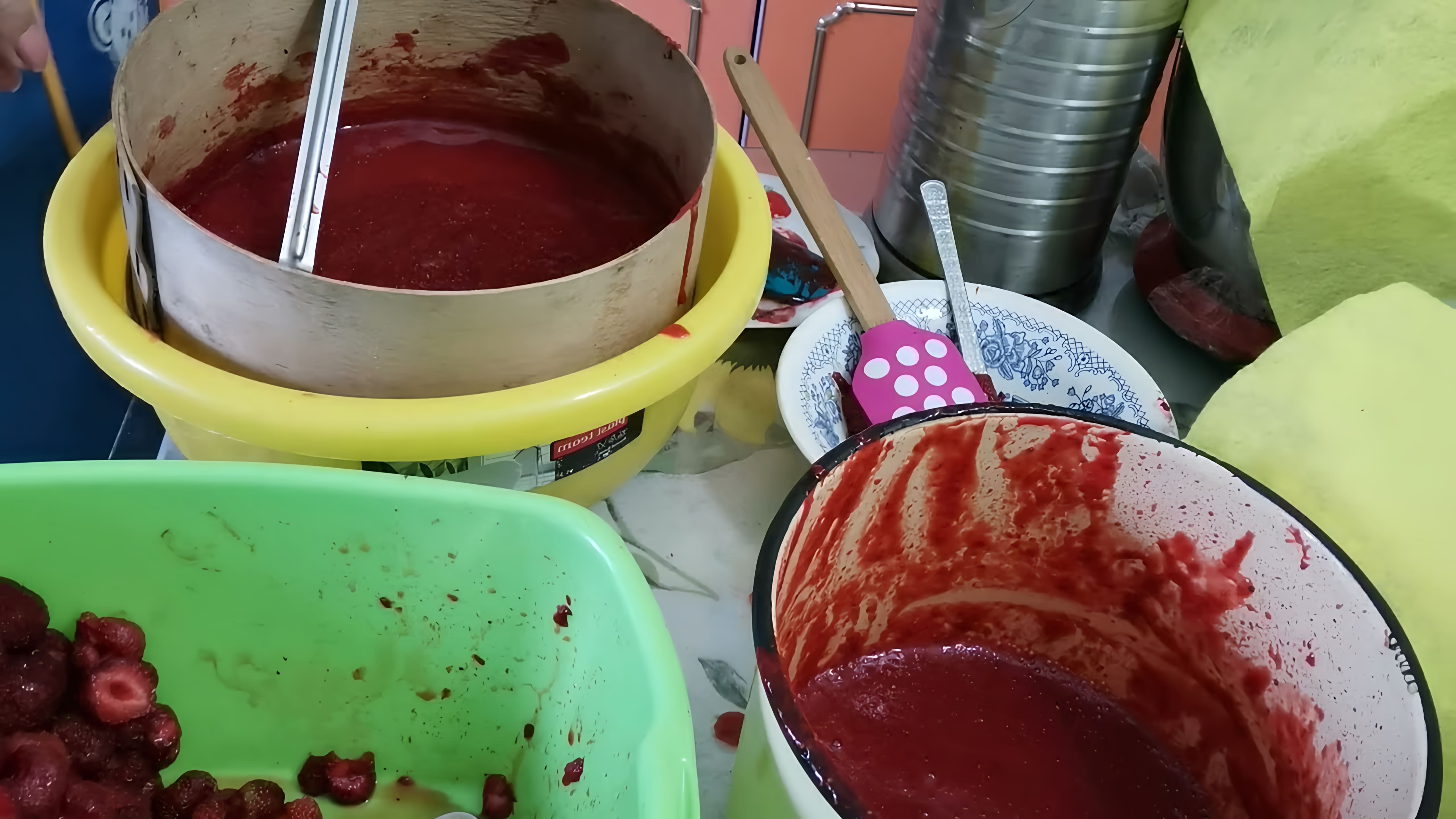 Видео: протёртая клубника без сахара и в морозилку 8июня2022г. #биробиджан #домашняякухня #клубника