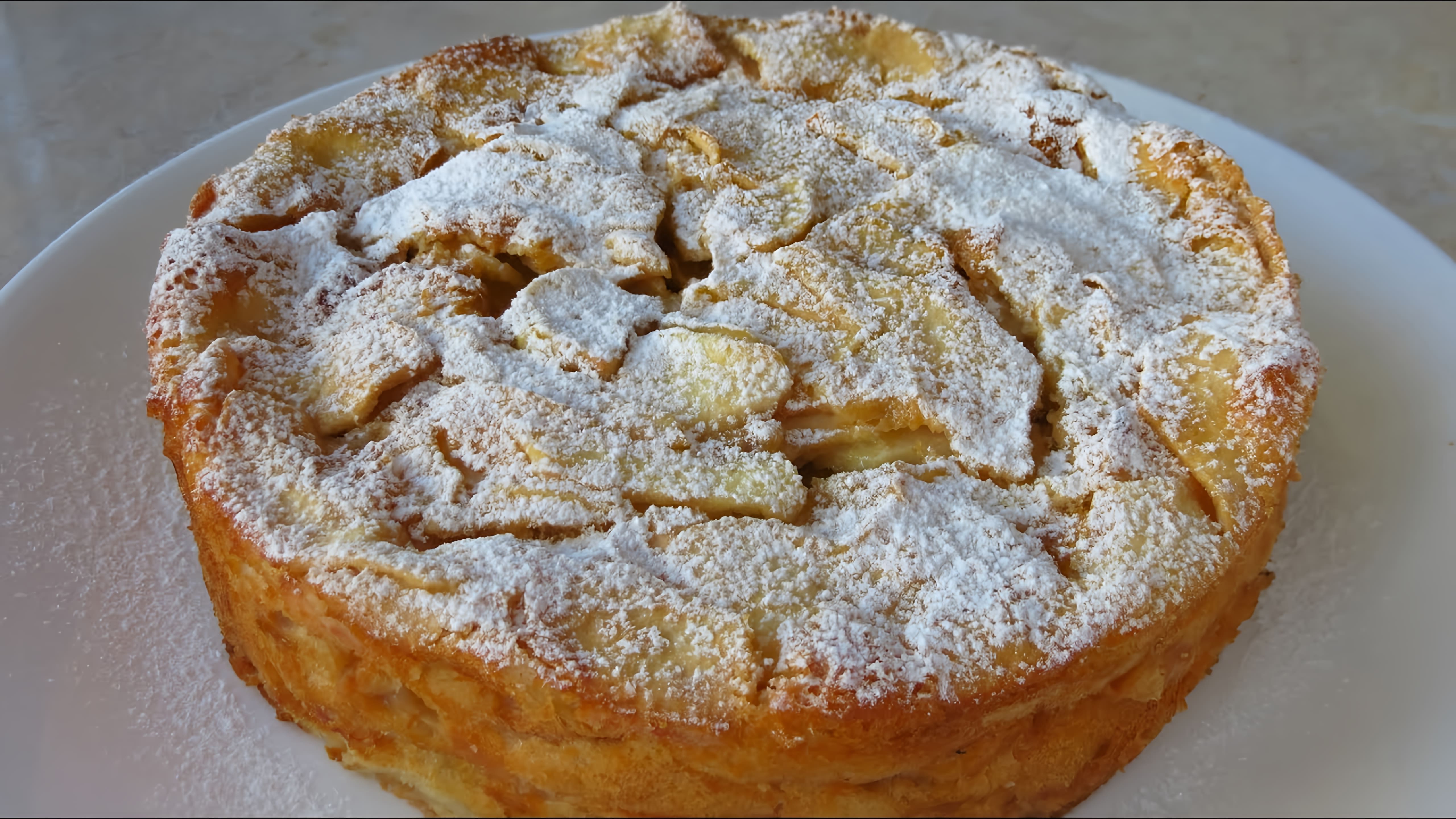Французский яблочный пирог невидимка: рецепт с минимумом теста и максимумом начинки