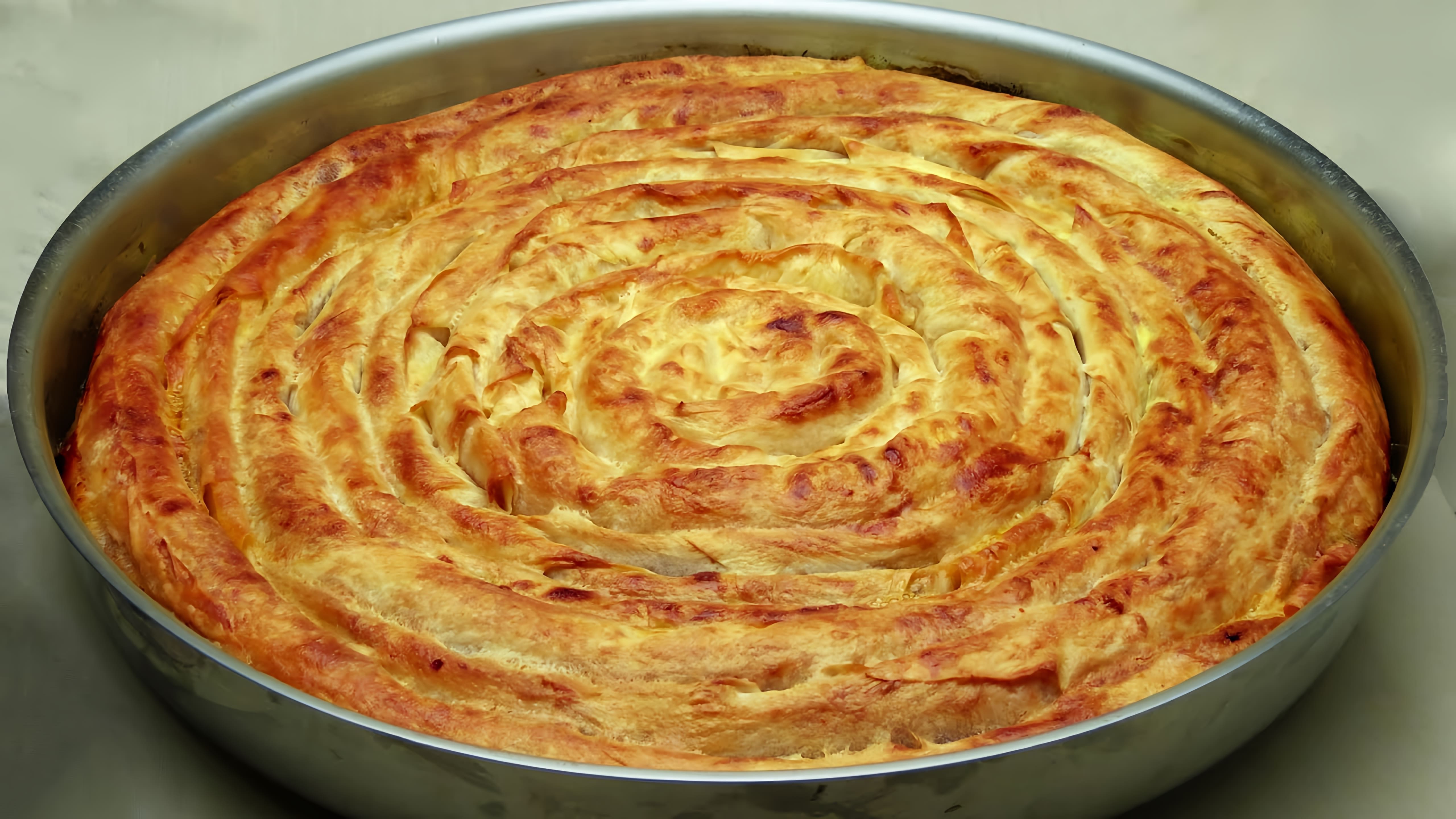 В этом видео-ролике будет представлен рецепт приготовления турецкого блюда - бёрек с фаршем