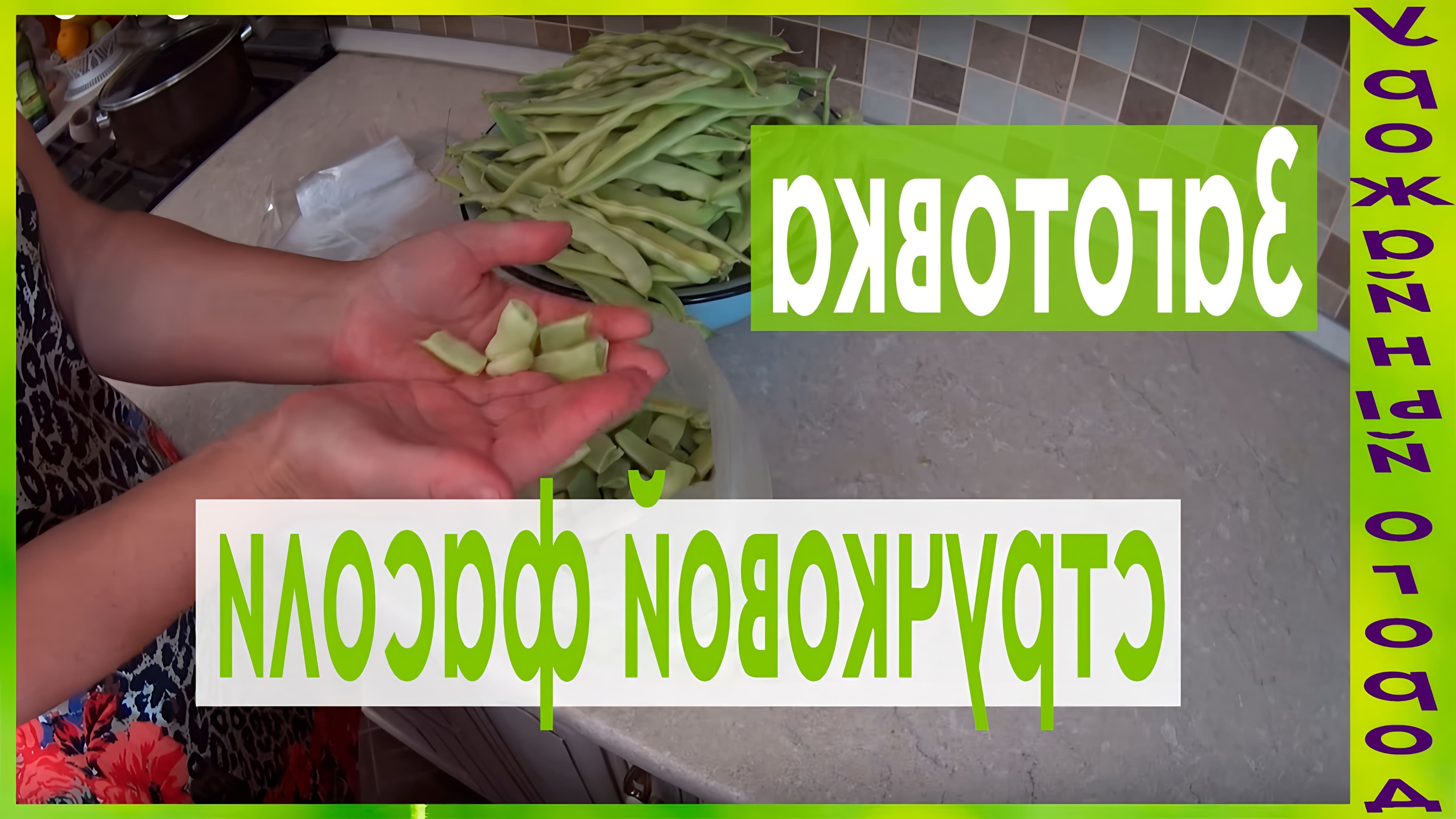 В данном видео Татьяна показывает, как быстро и просто заготовить фасоль на зиму