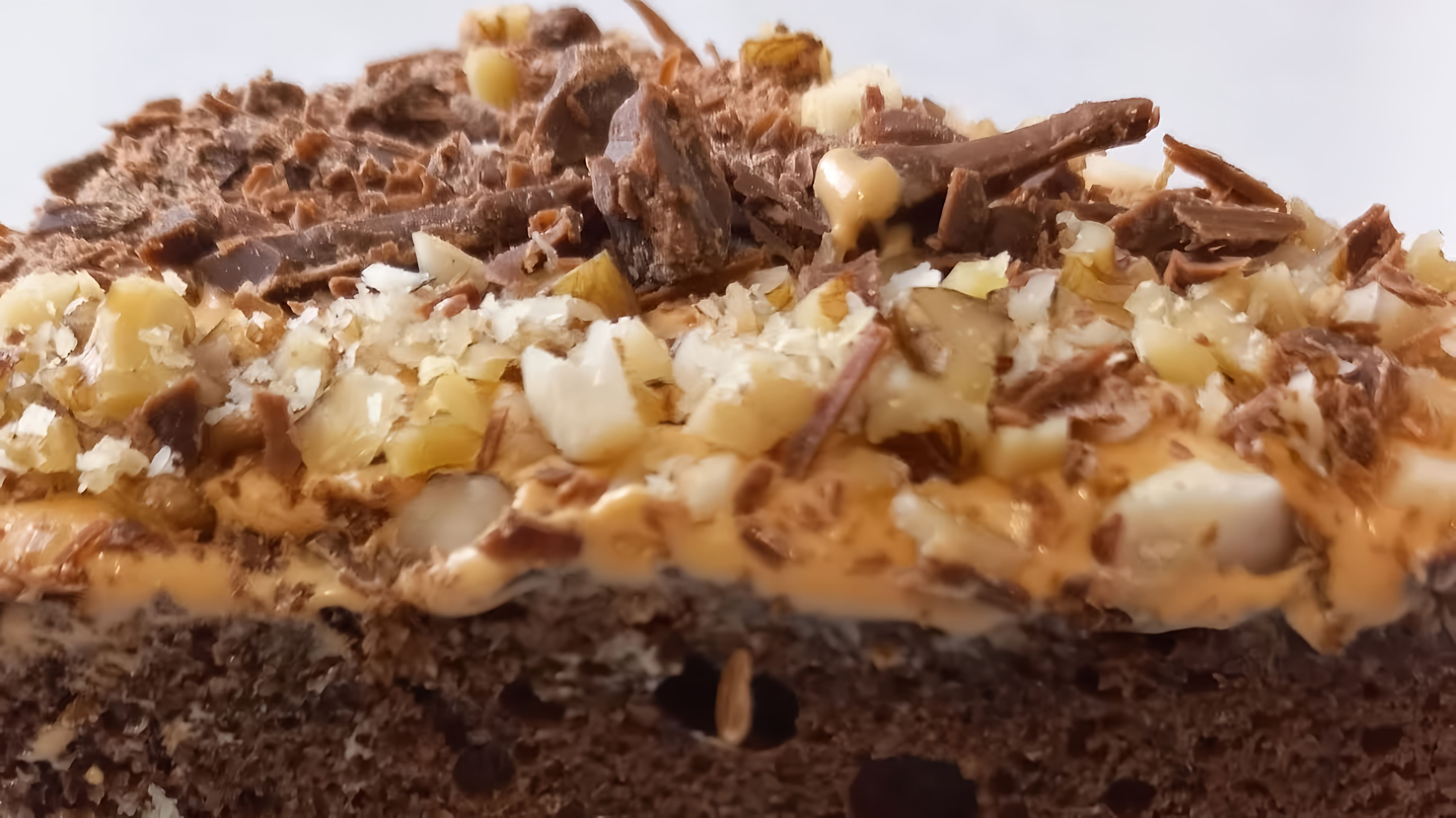 В этом видео-ролике показан простой рецепт торта, который можно приготовить быстро и легко