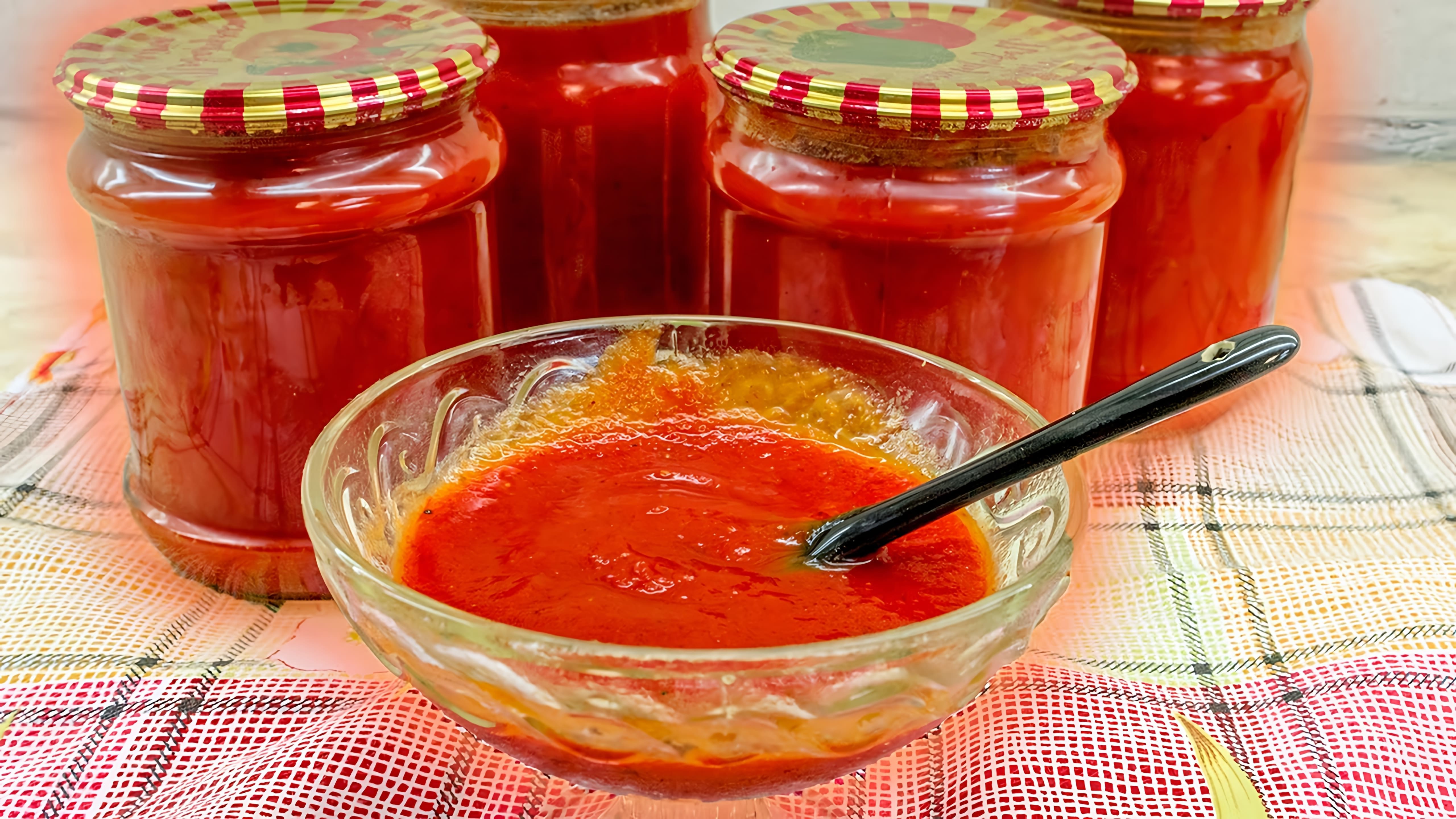 Пошли первые томаты в 2020. Готовлю очень вкусный соус из томатов на зиму, получается сладко-острый, как домашний... 