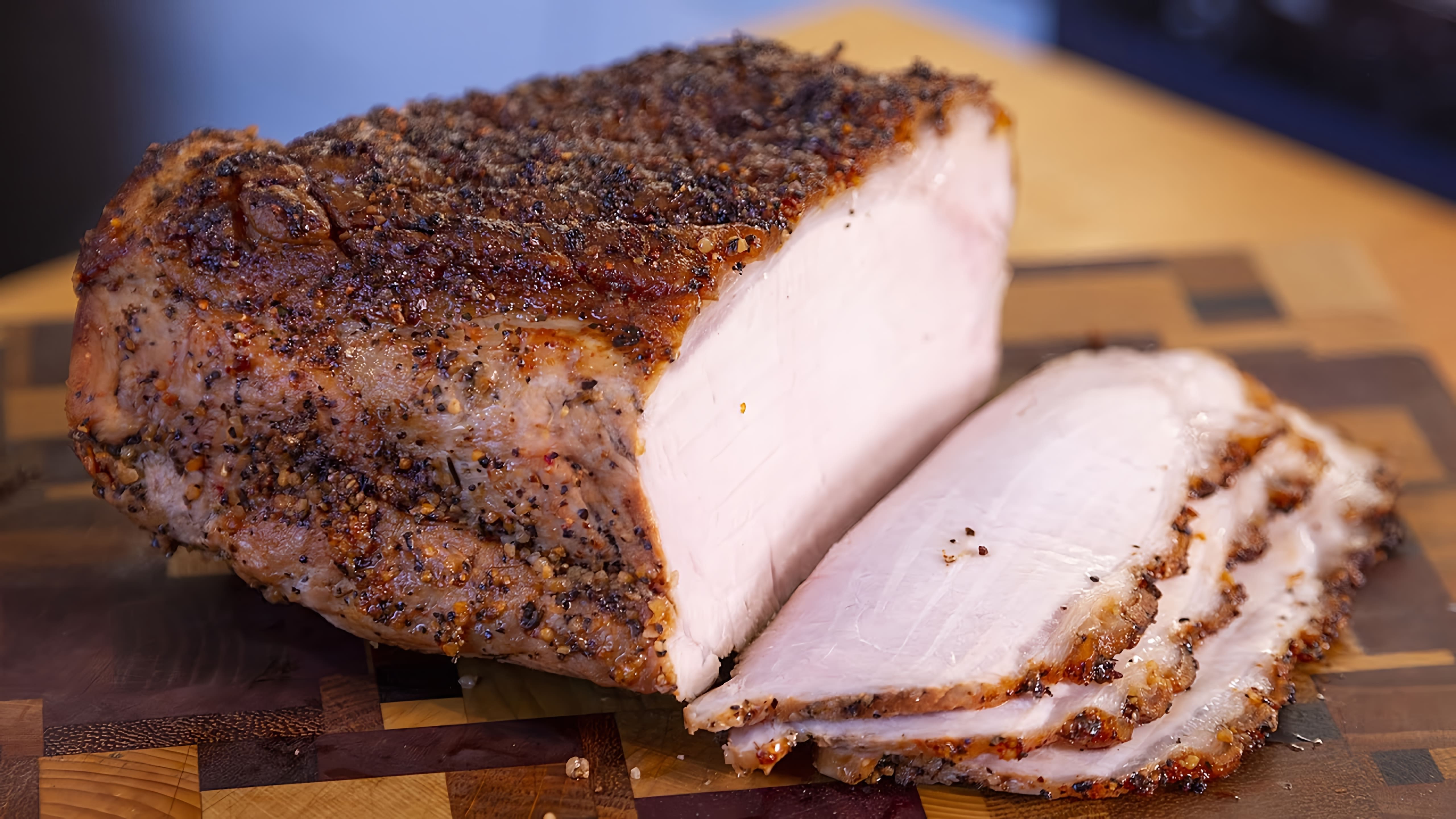 Видео как приготовить свиную вырезку в духовке простым способом
