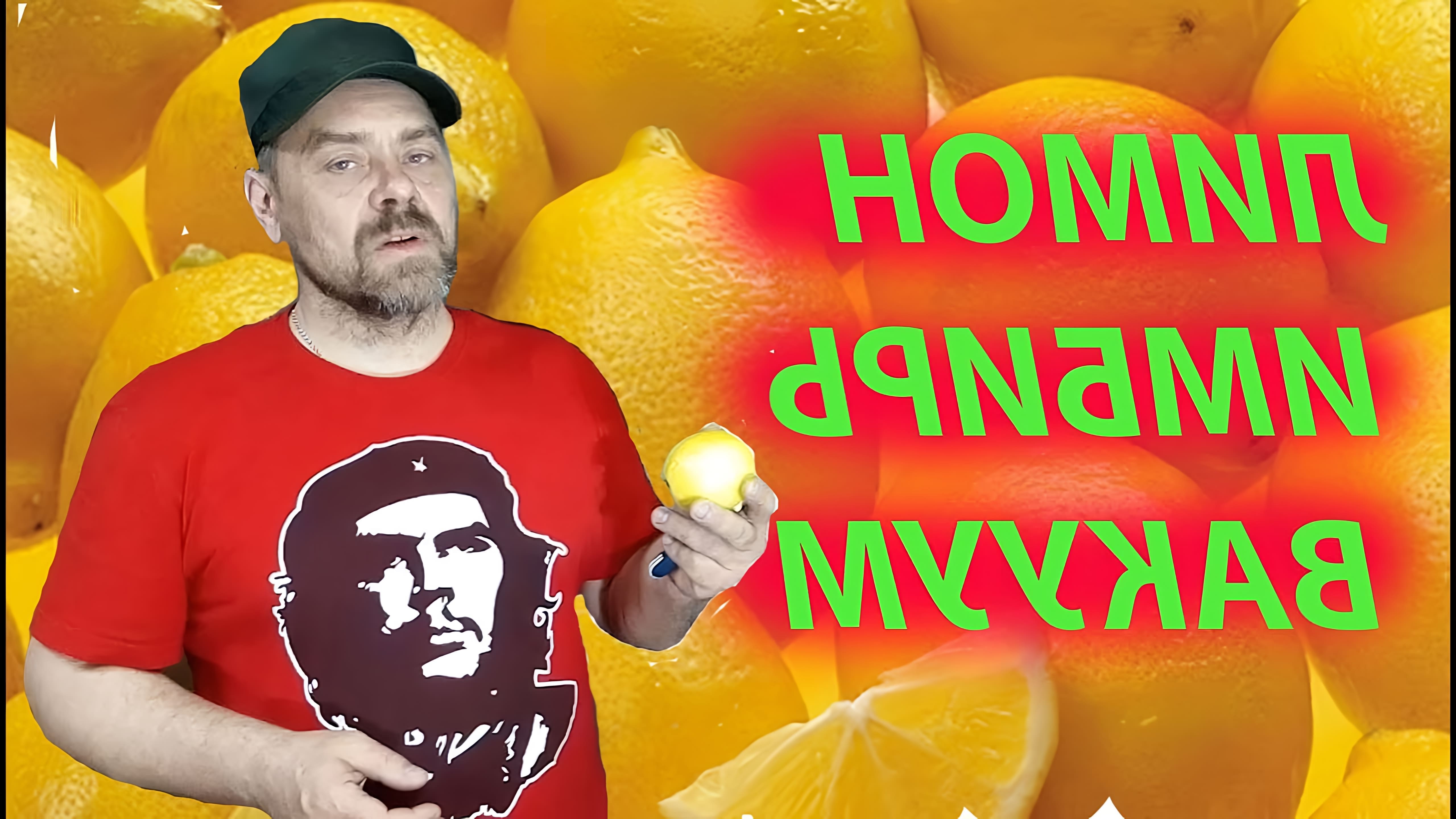 В этом видео демонстрируется процесс приготовления лимонно-имбирной настойки классической под вакуумом