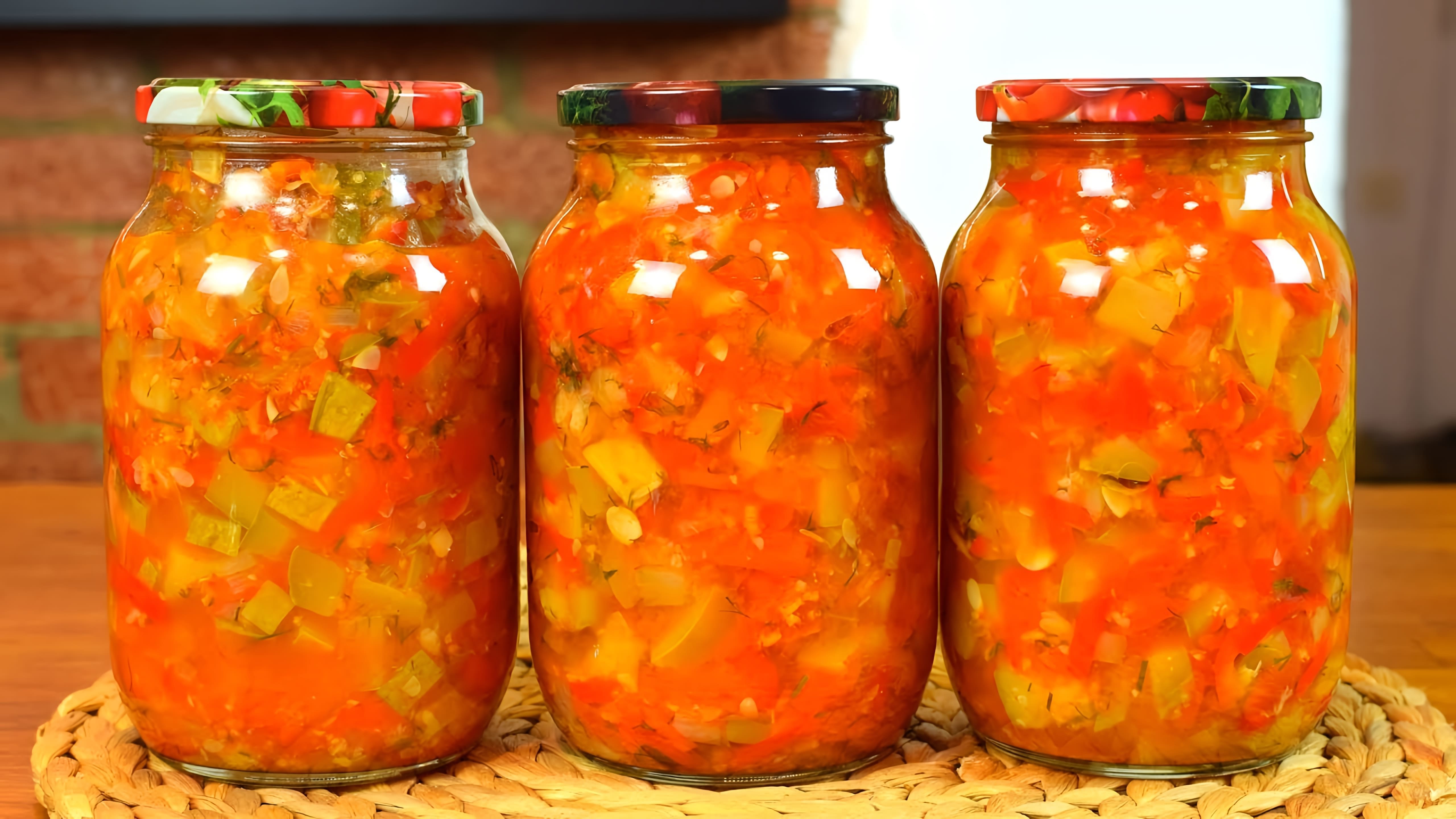 Видео рецепт приготовления капустного салата, который можно сохранить на зиму