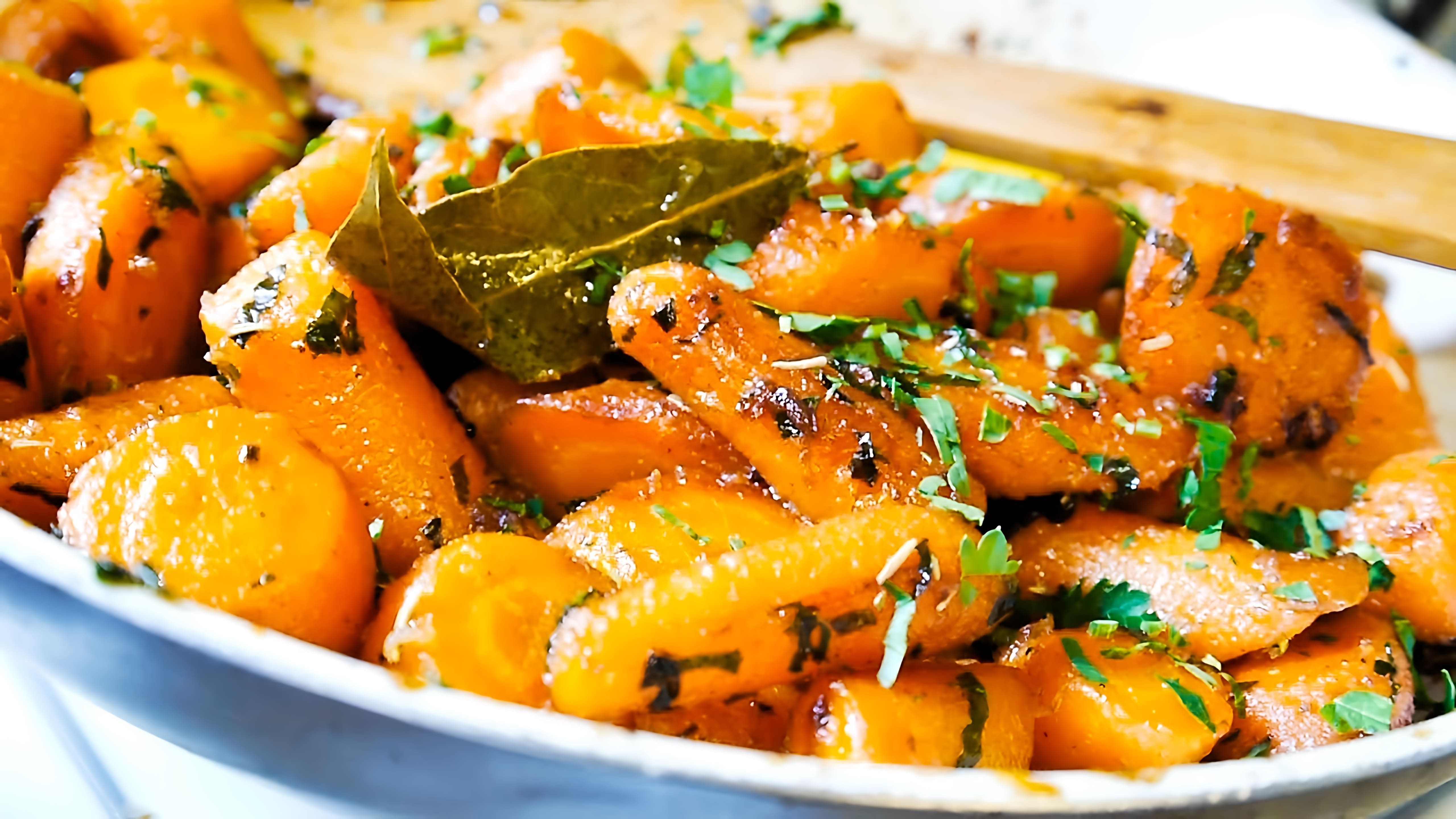 В этом видео-ролике рассказывается о том, как приготовить морковь в чесночном карамельном соусе - идеальный летний гарнир к мясу и рыбе, а также с сыром