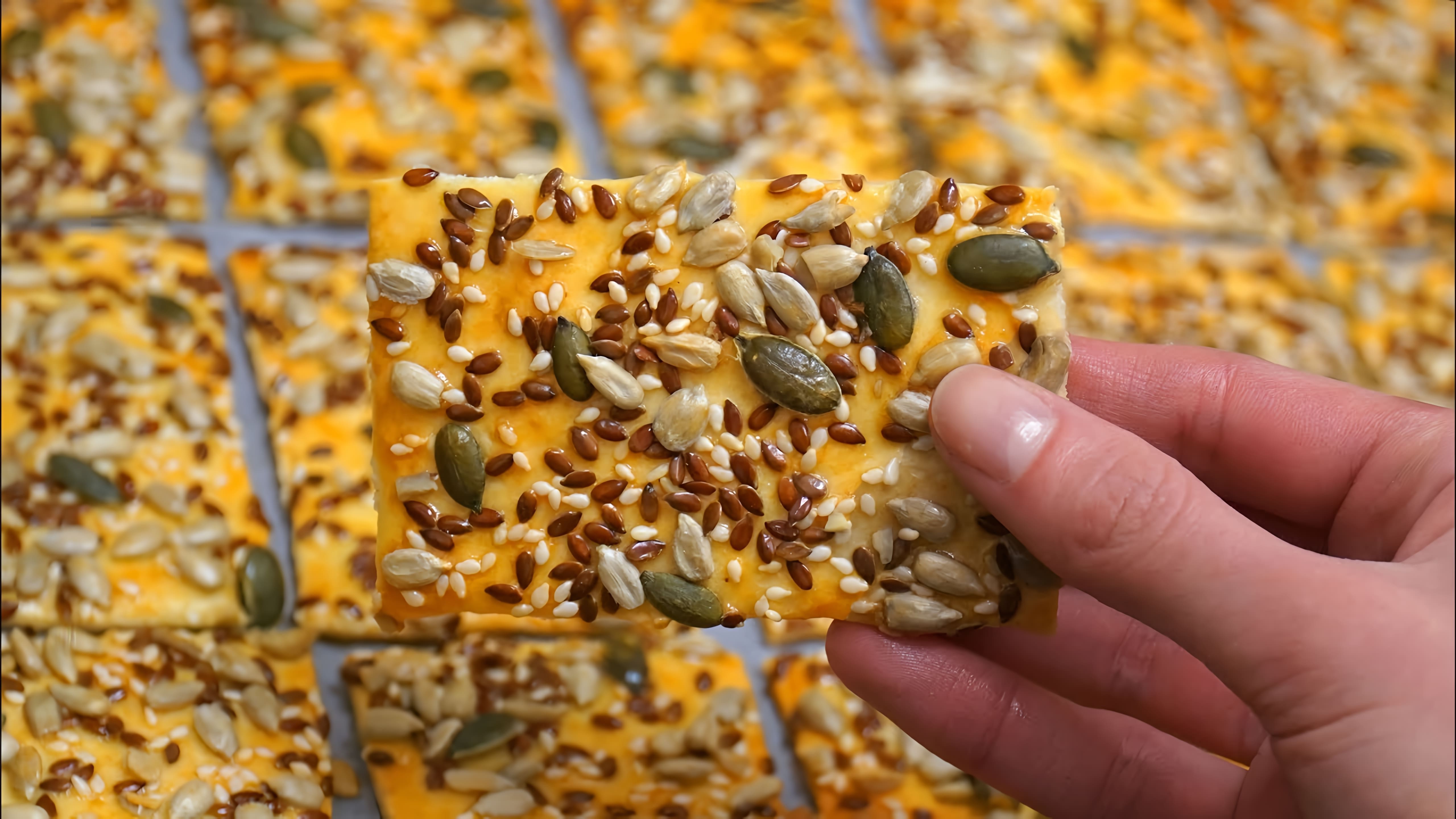 Видео рецепт быстрых и недорогих соленых зерновых печенья