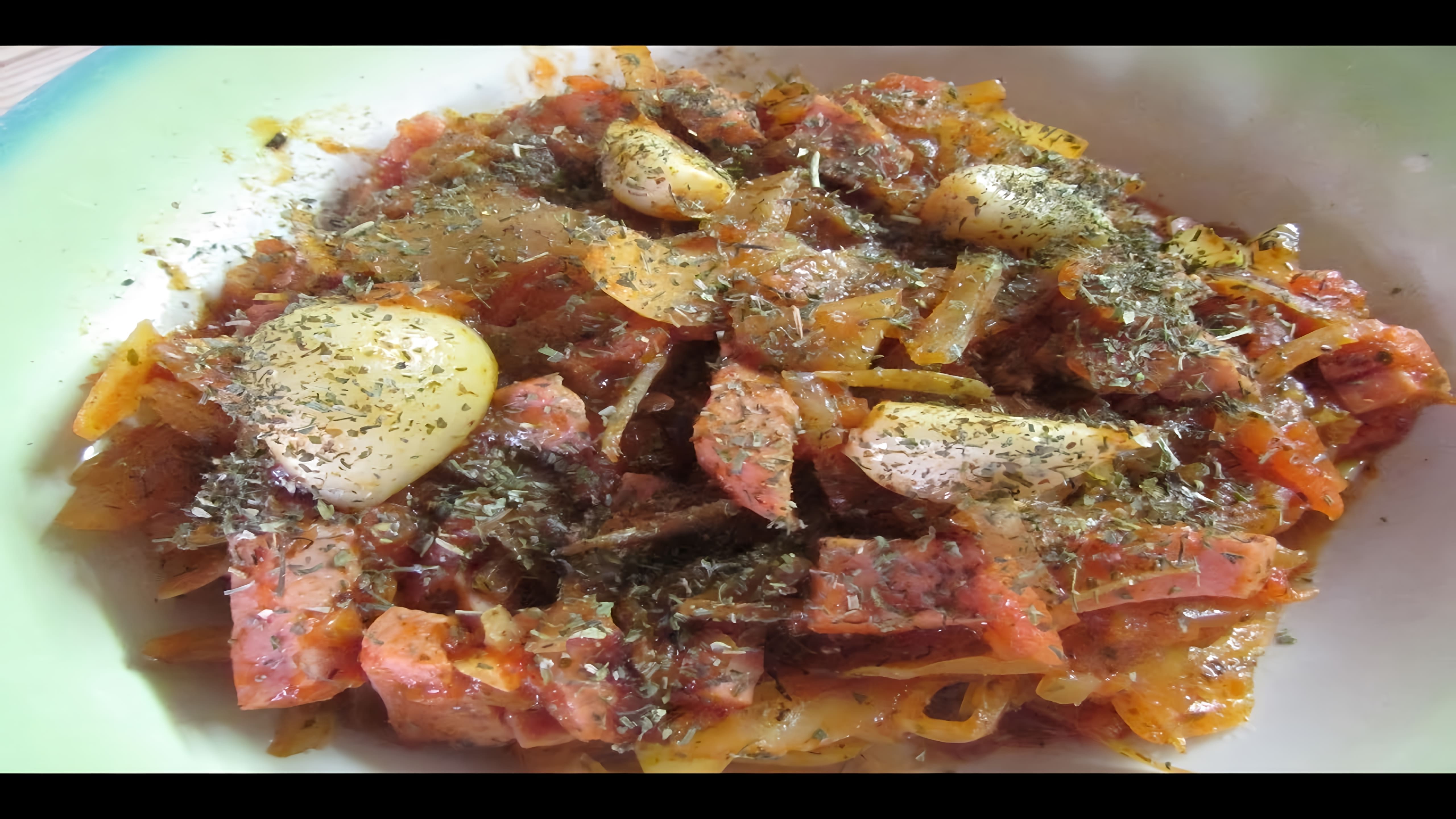 Видео: Бигус с колбасой и свежей капустой