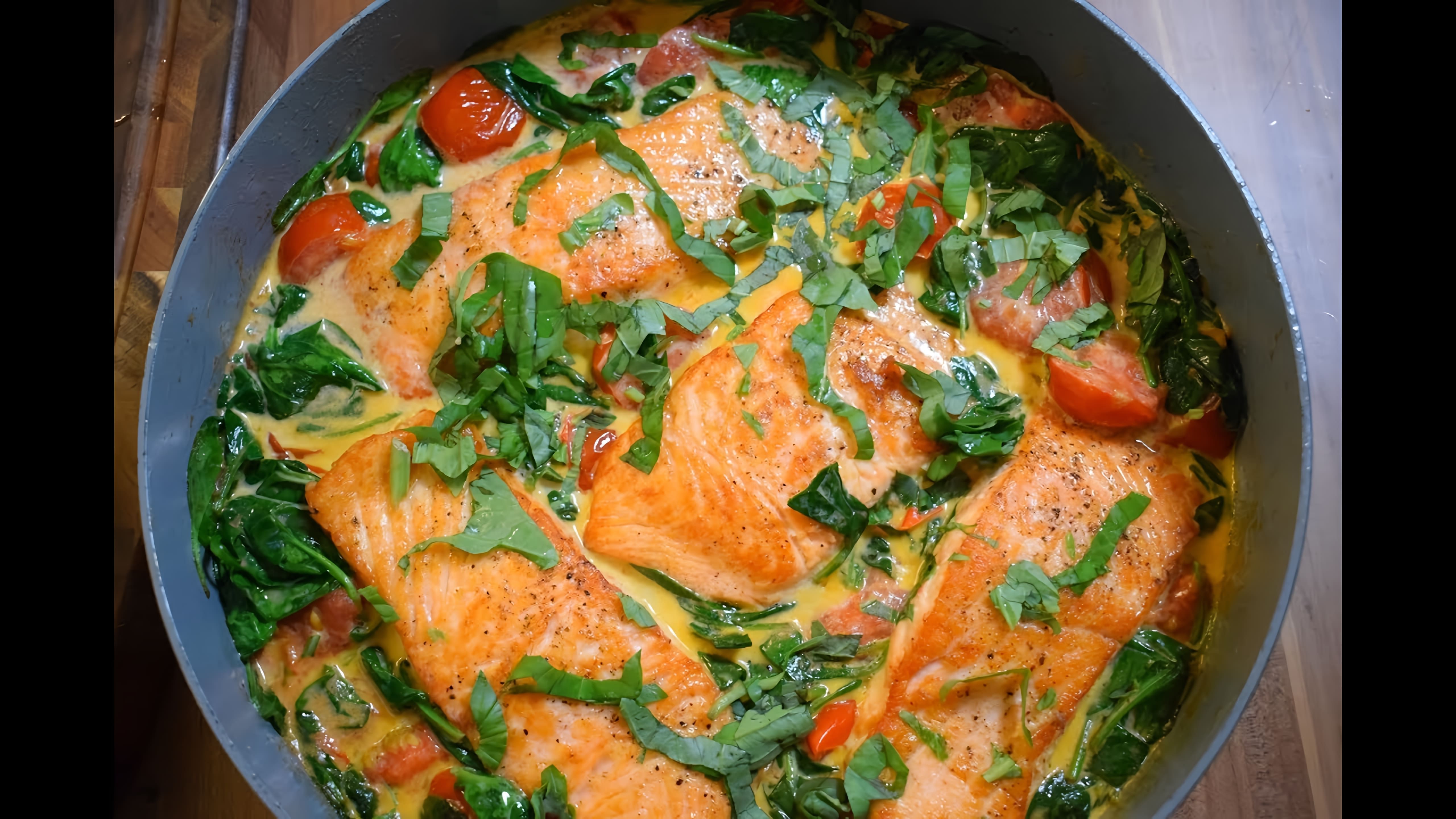 Видео как приготовить филе лосося на сковороде с удивительным соусом