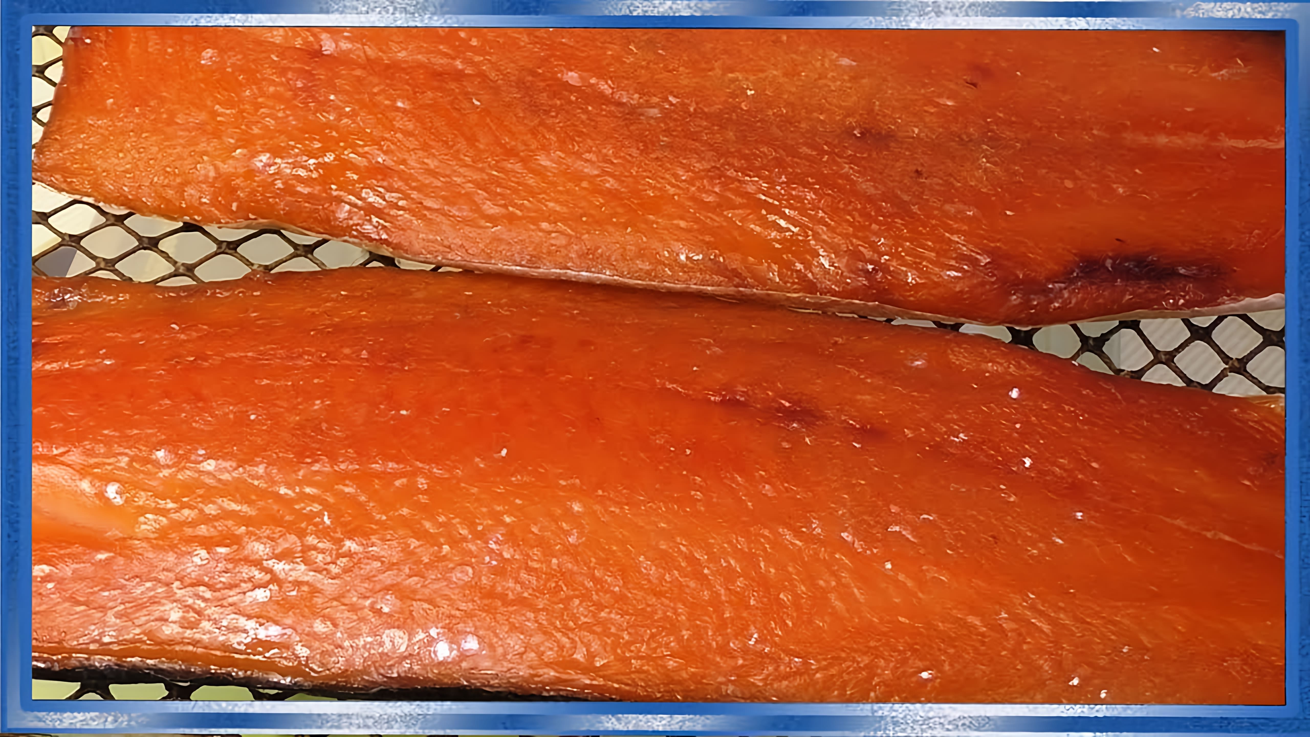 Видео как приготовить посоленную красную рыбу, используя симу или кету в качестве основного ингредиента