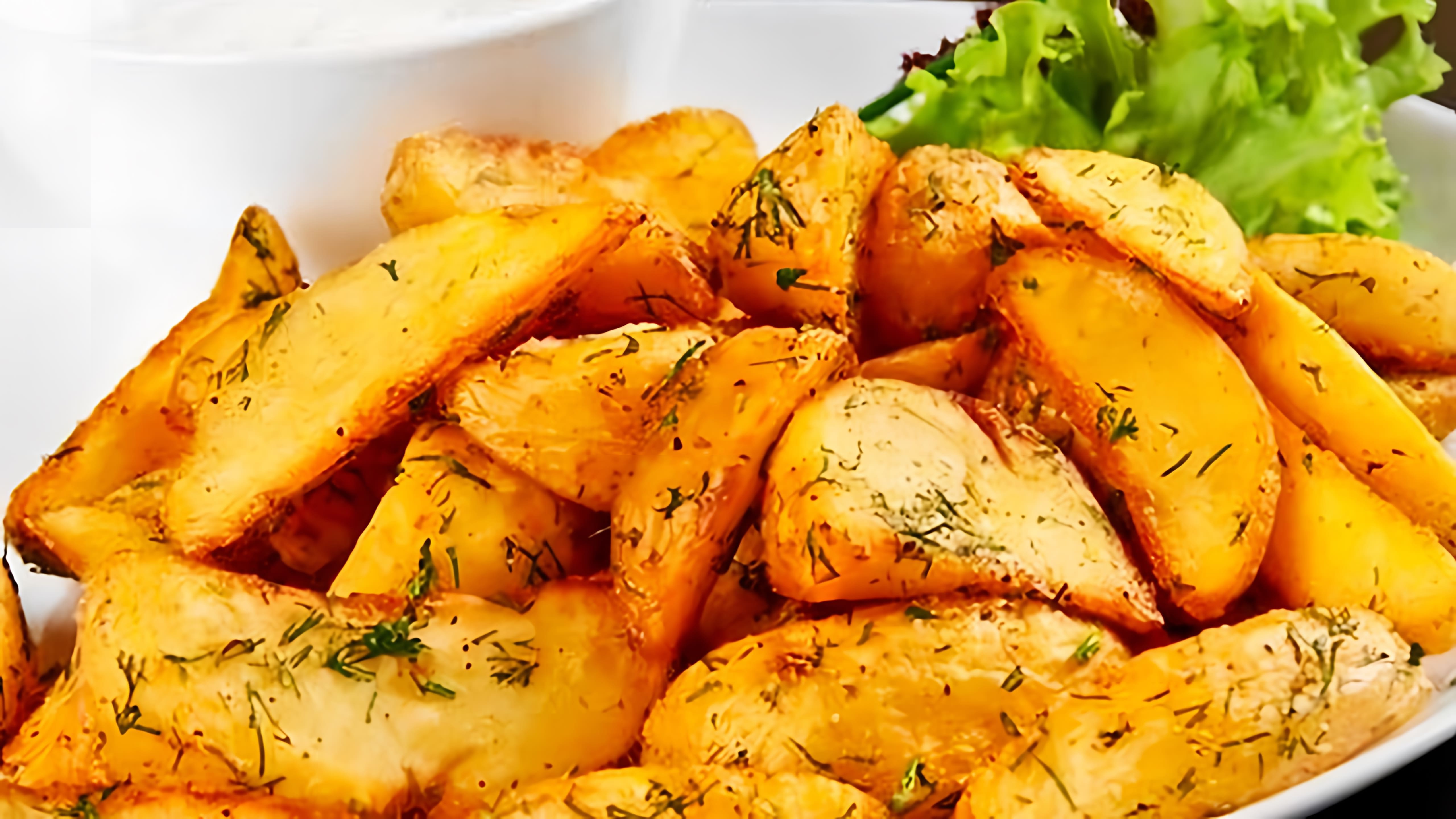 В этом видео-ролике показан процесс приготовления вкусного и красивого картофеля в духовке